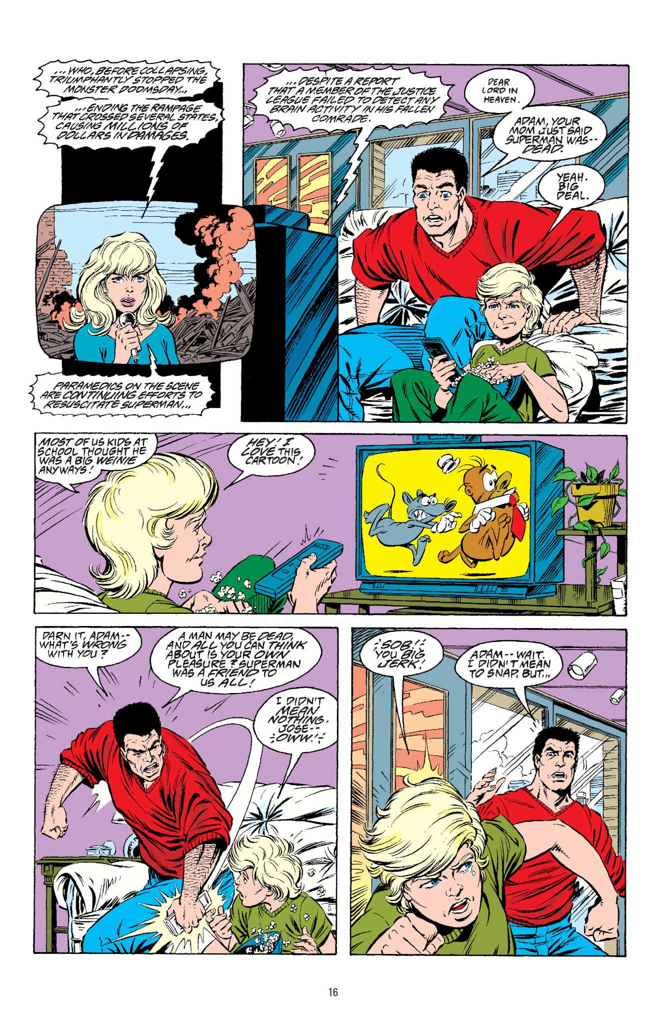Read online Superman: Funeral For A Friend comic -  Issue # TPB - 16
