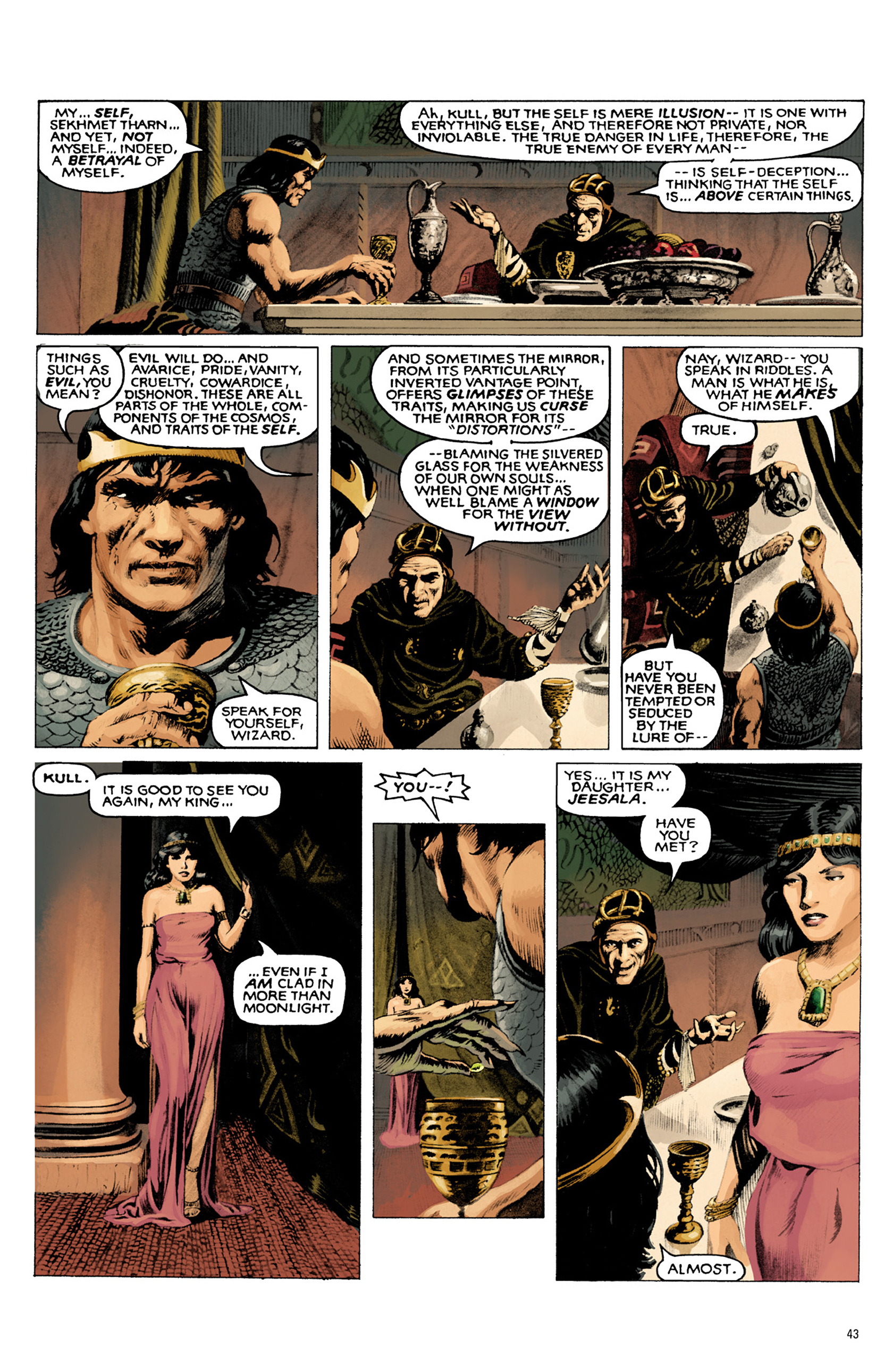 Read online Robert E. Howard's Savage Sword comic -  Issue #10 - 45