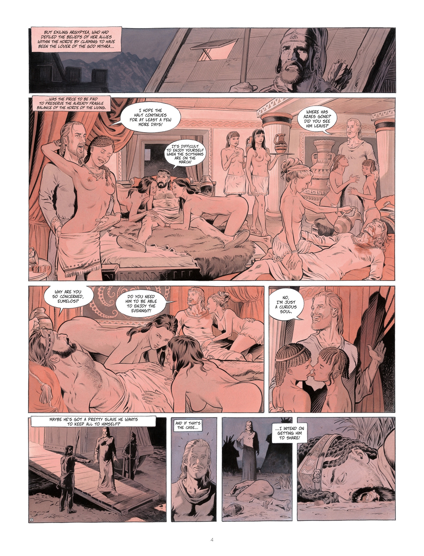 Read online Conquests comic -  Issue #4 - 4