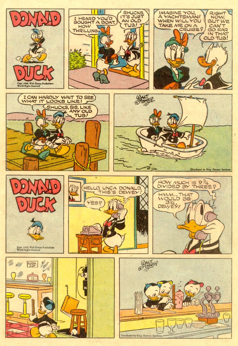 Read online Walt Disney's Comics and Stories comic -  Issue #139 - 27