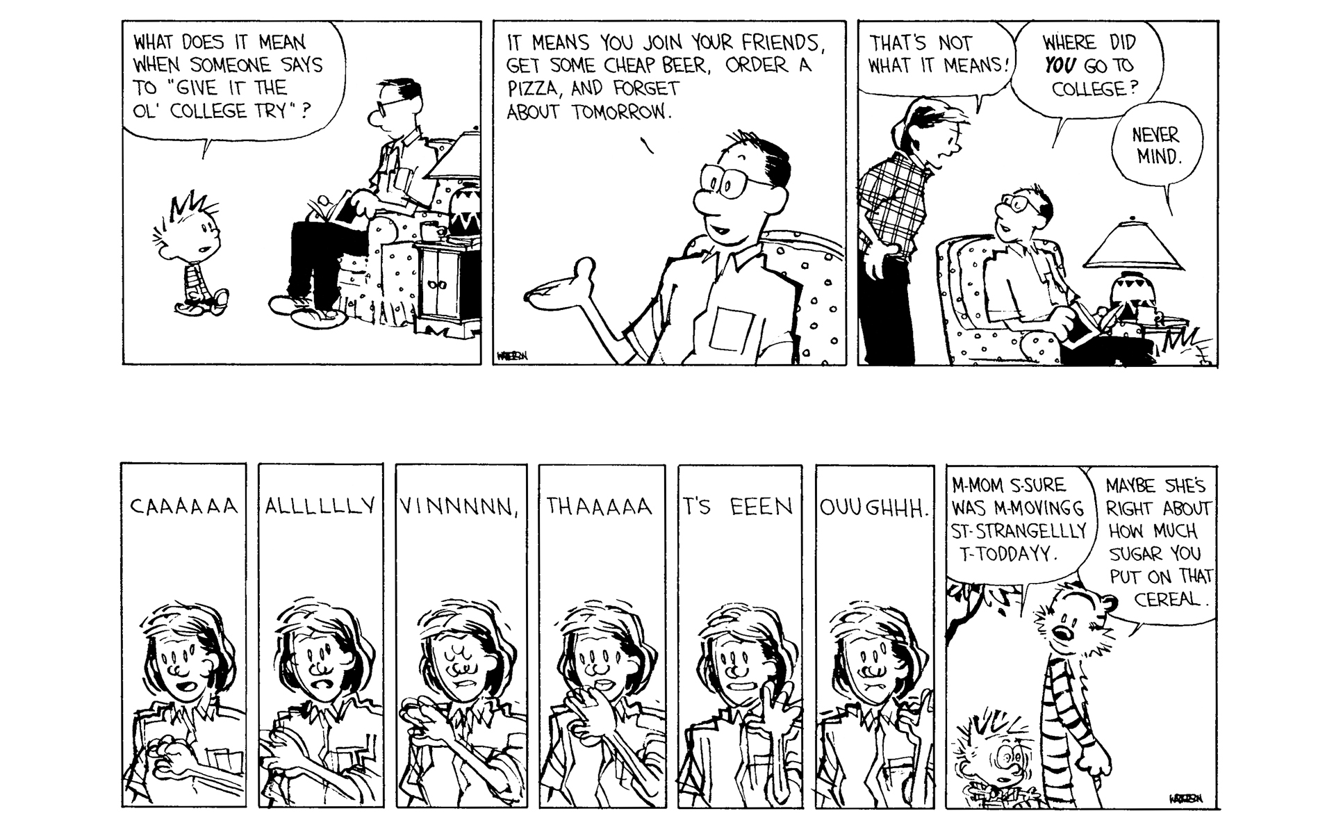 Read online Calvin and Hobbes comic -  Issue #11 - 57