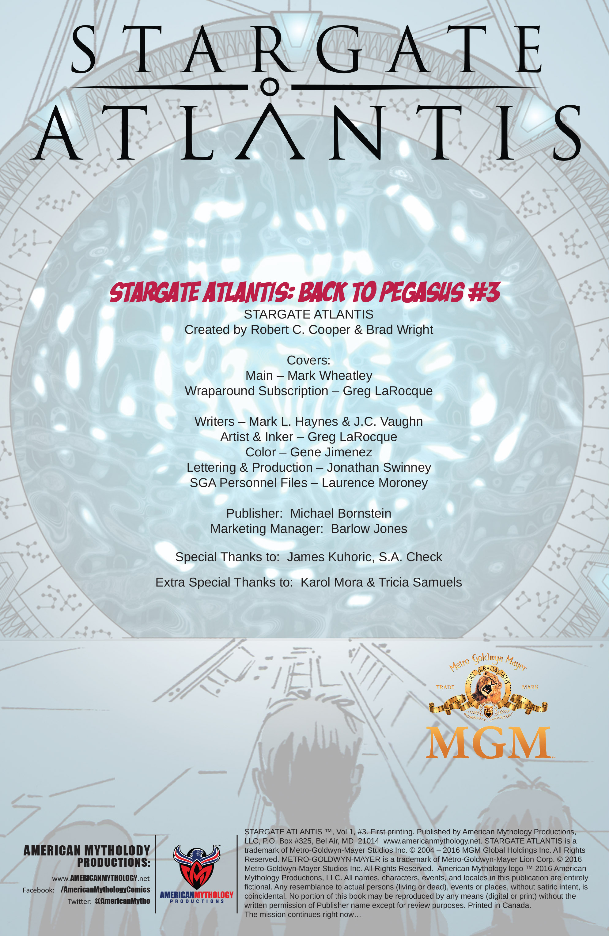 Read online Stargate Atlantis Back to Pegasus comic -  Issue #3 - 2