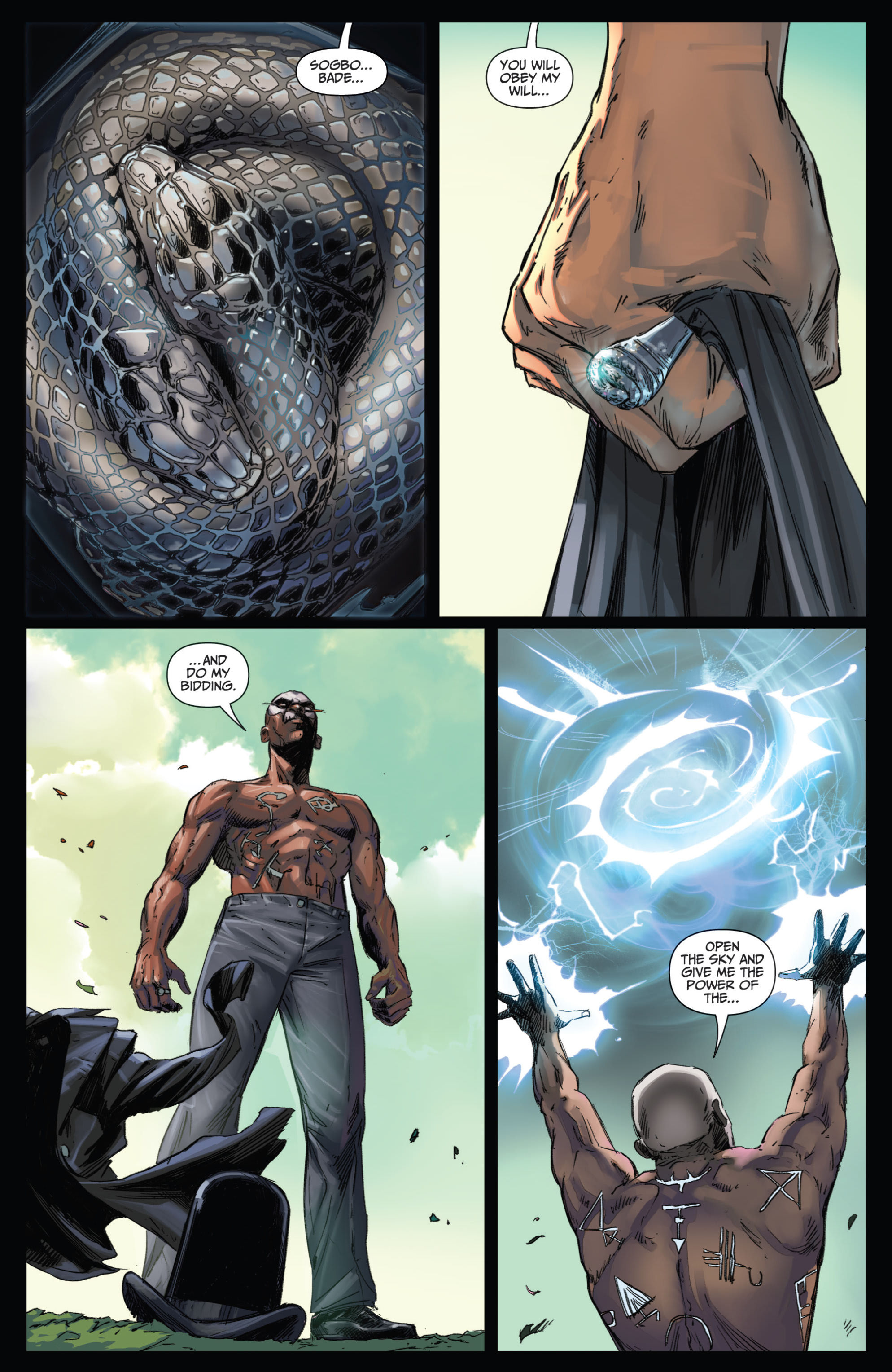 Read online Grimm Spotlight: Mystere: Voodoo Dawn comic -  Issue # Full - 3