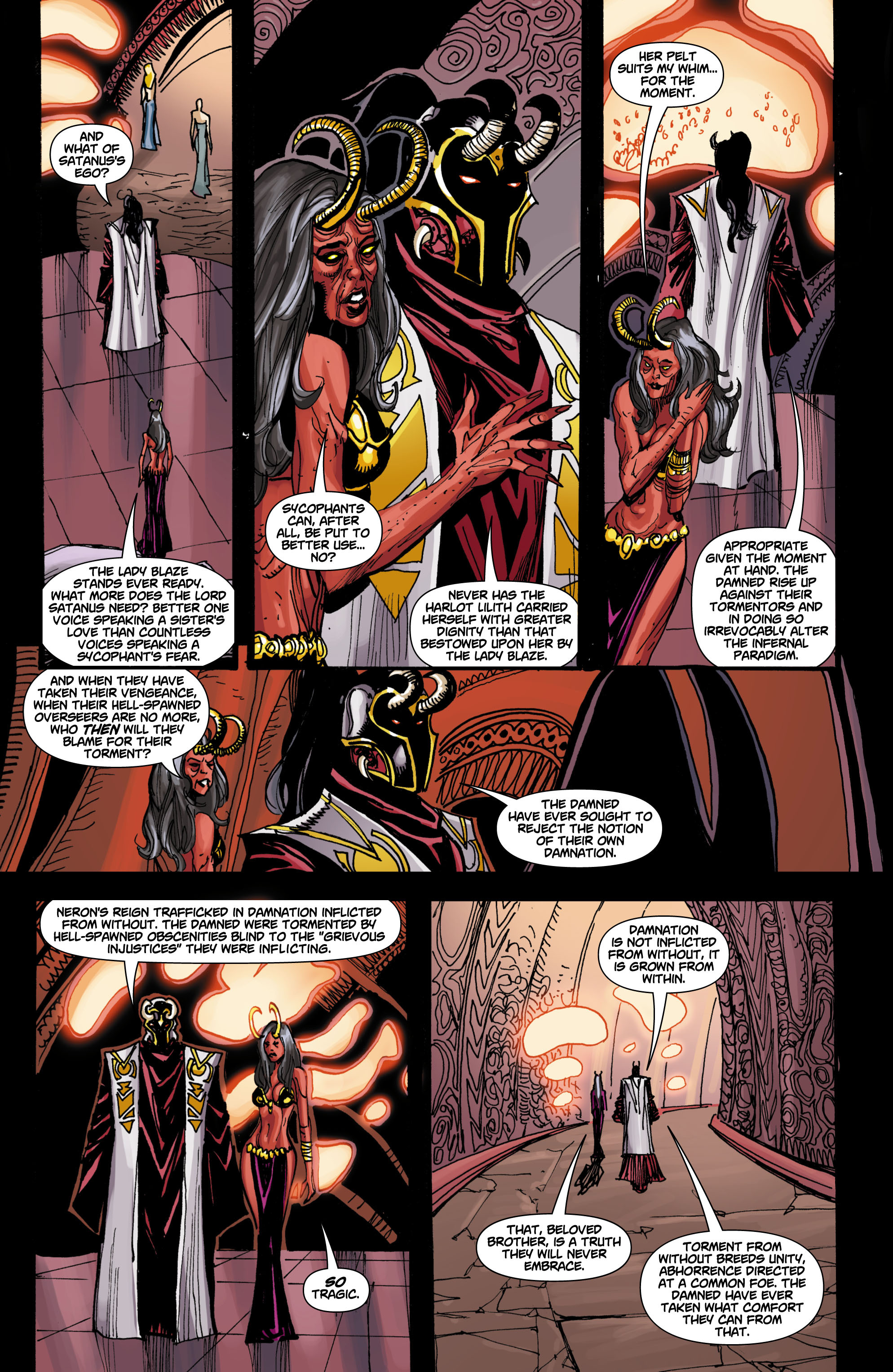 Read online Reign in Hell comic -  Issue #7 - 9