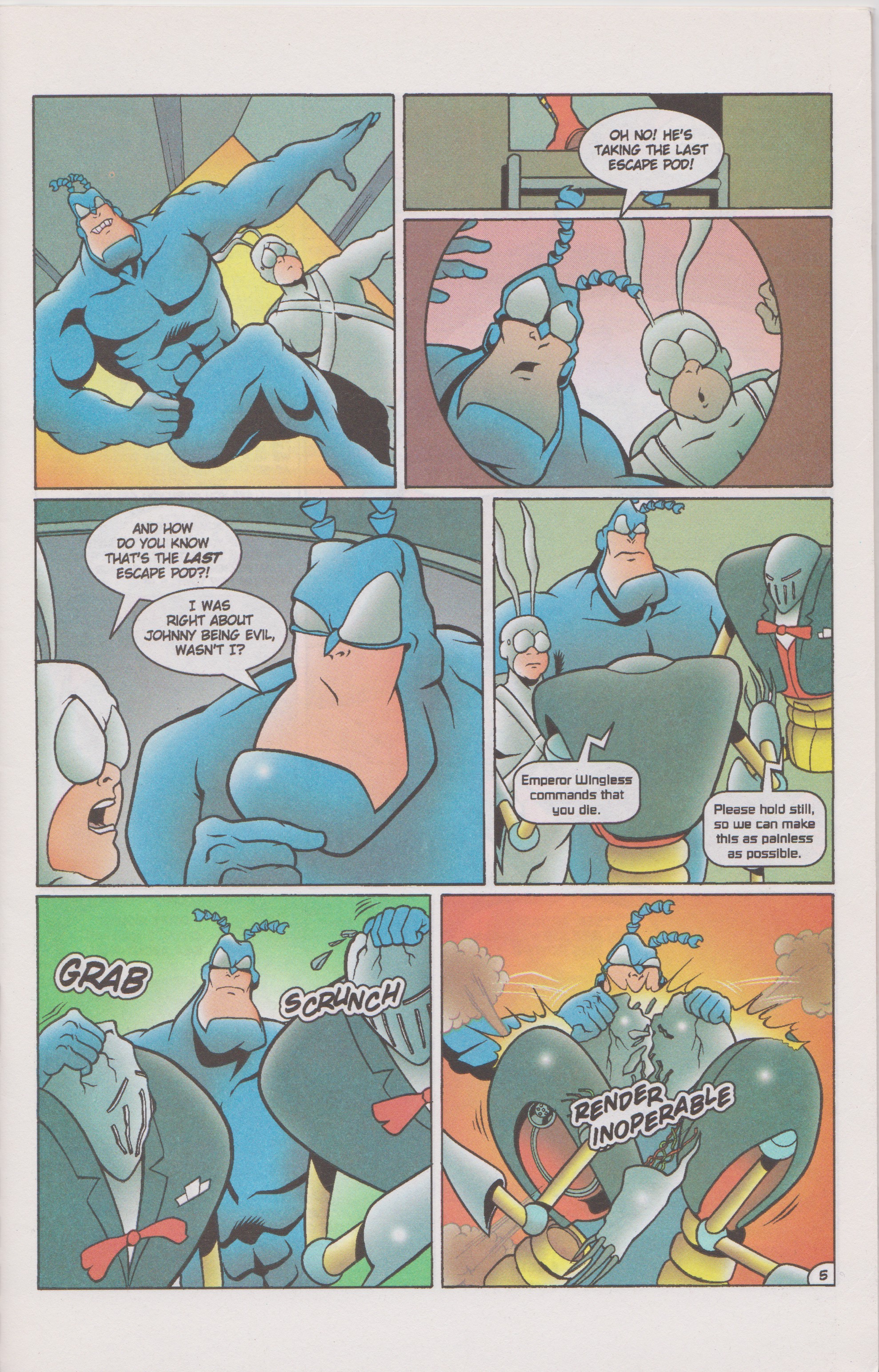 Read online The Tick Color comic -  Issue #4 - 7
