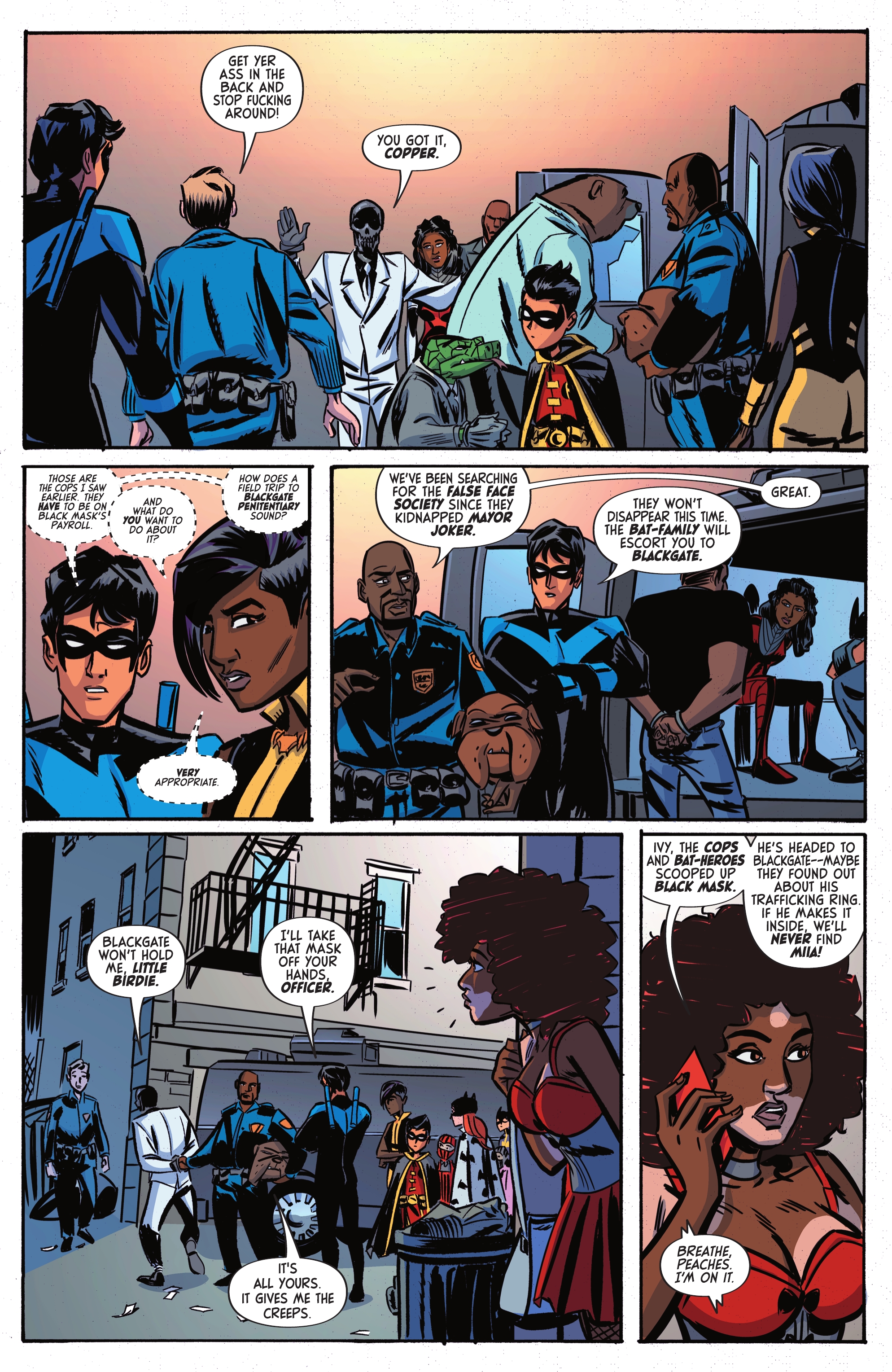 Read online Harley Quinn: The Animated Series: Legion of Bats! comic -  Issue #5 - 17