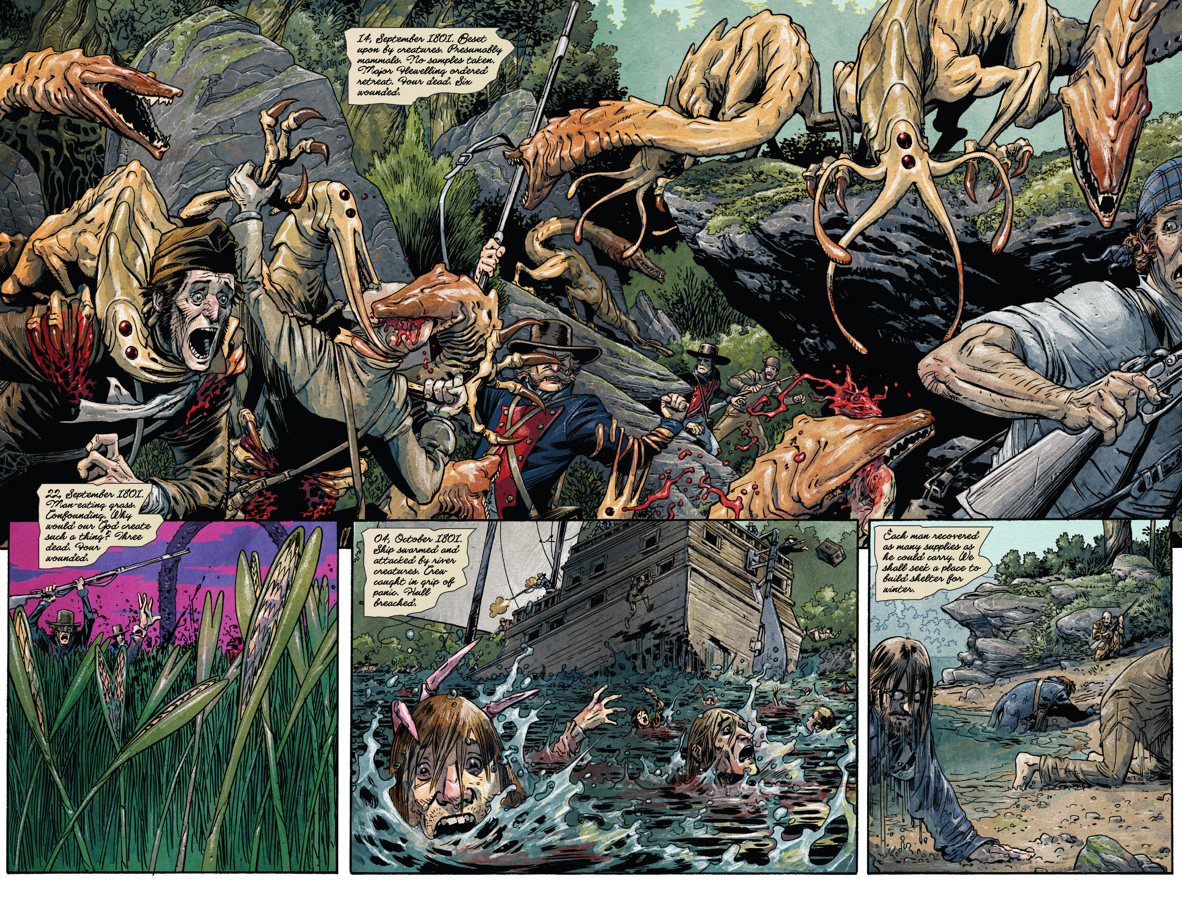 Read online Manifest Destiny comic -  Issue #19 - 4