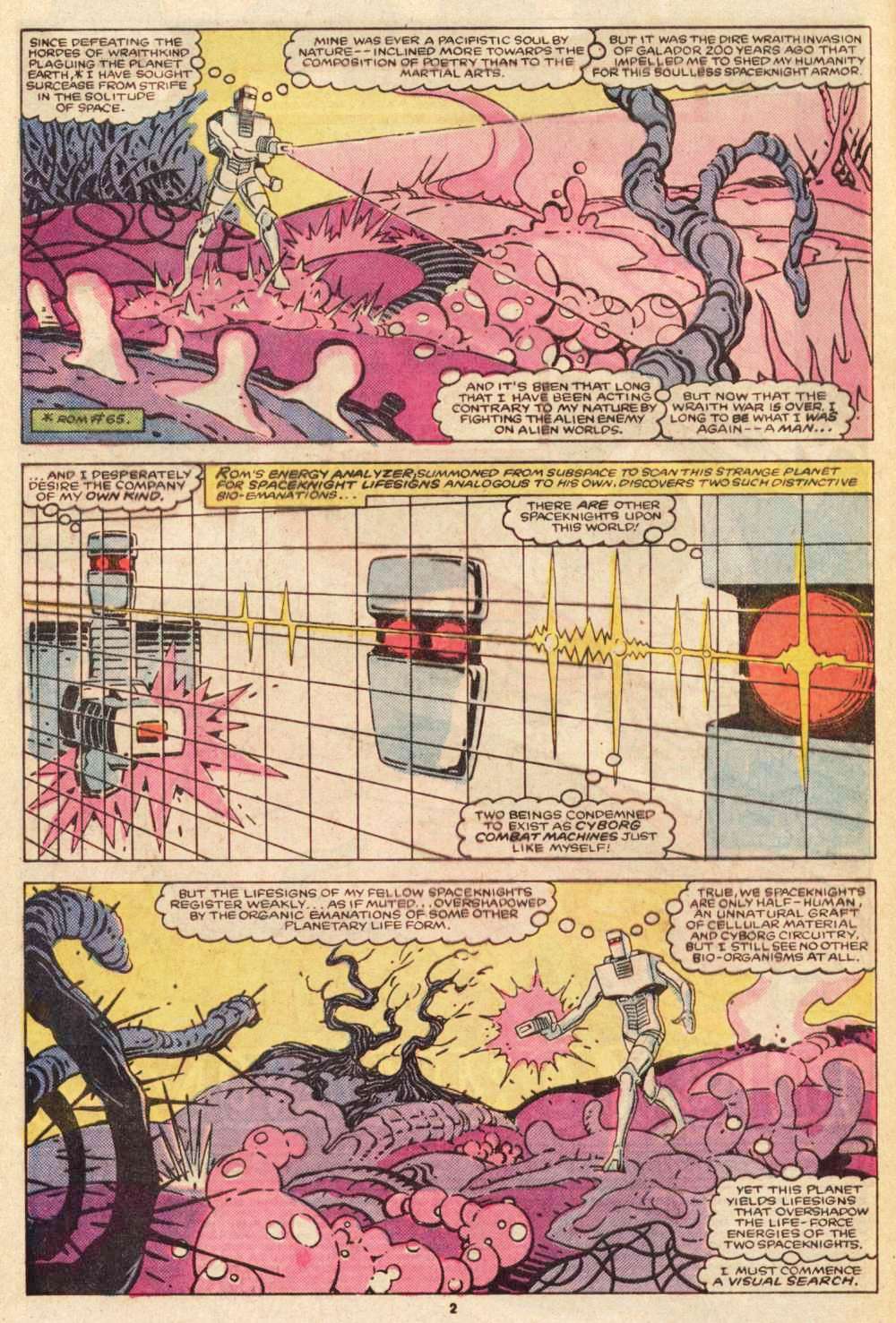 Read online ROM (1979) comic -  Issue #69 - 3
