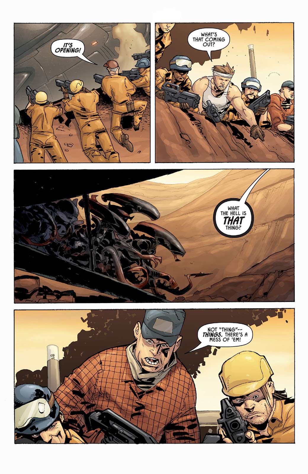 Aliens vs. Predator: Three World War issue 1 - Page 7