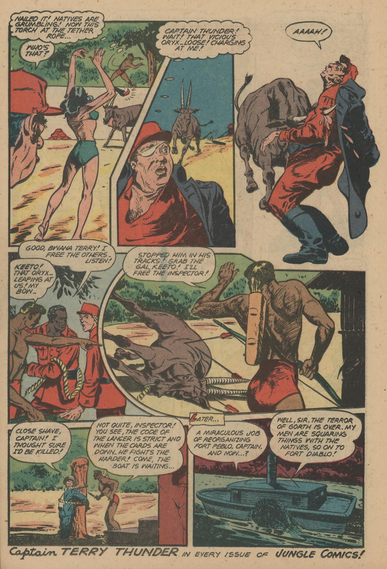 Read online Jungle Comics comic -  Issue #92 - 30