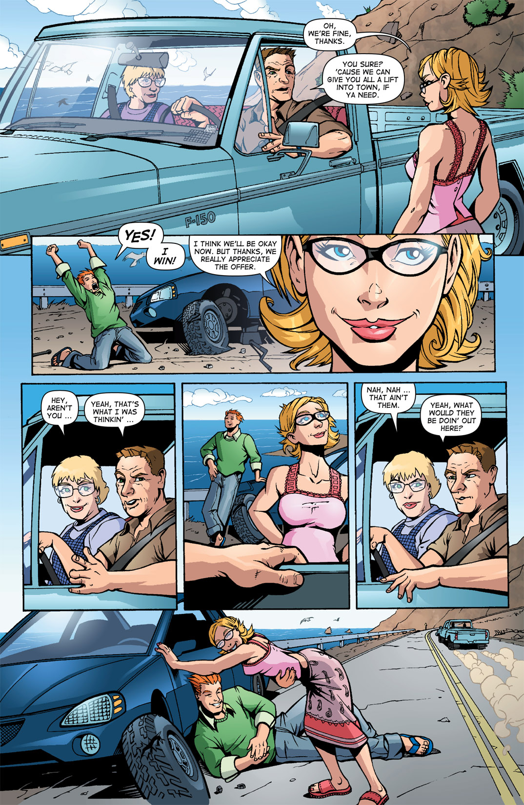 Read online Noble Causes (2004) comic -  Issue #7 - 9