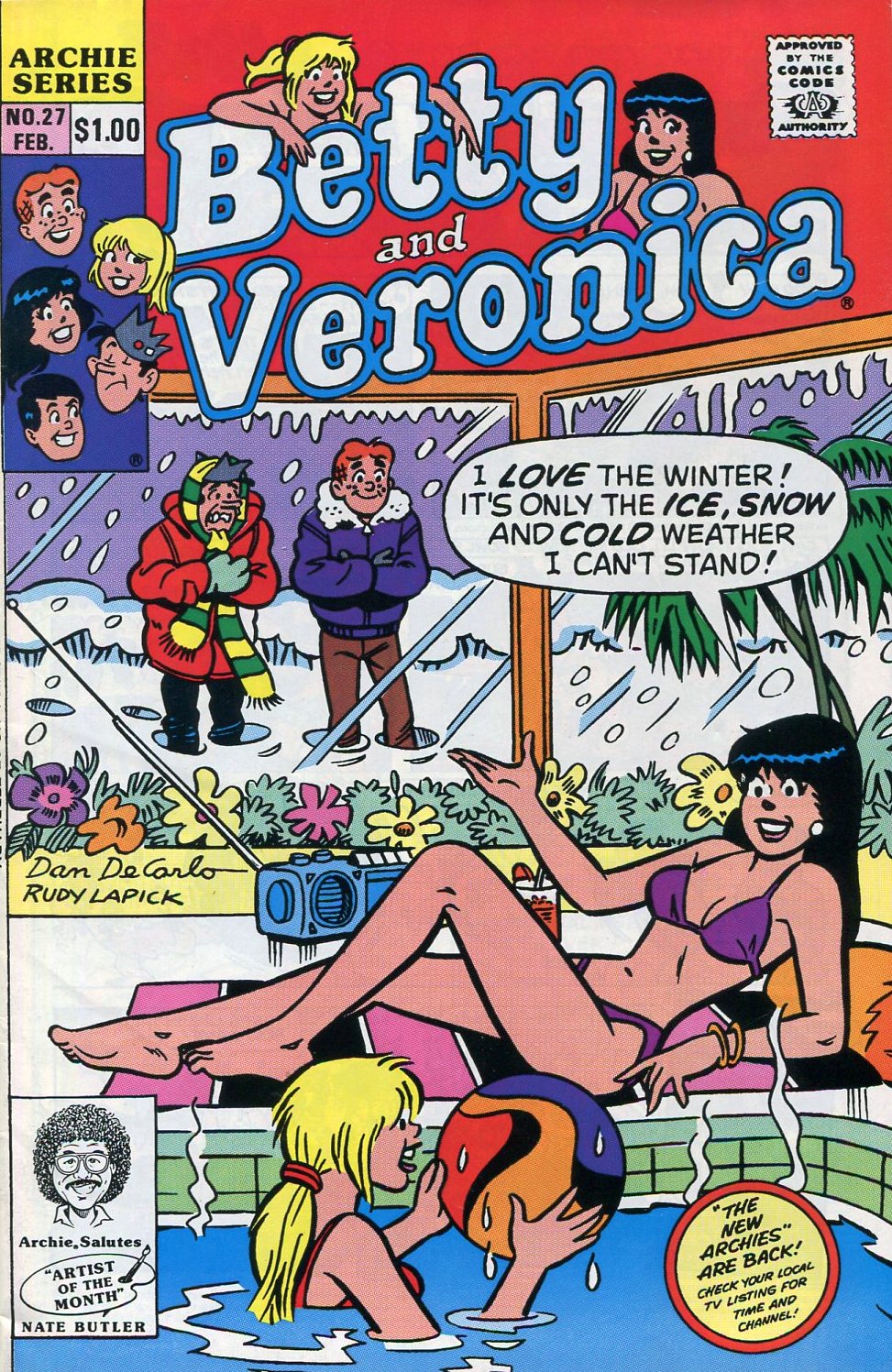 Read online Betty and Veronica (1987) comic -  Issue #27 - 1