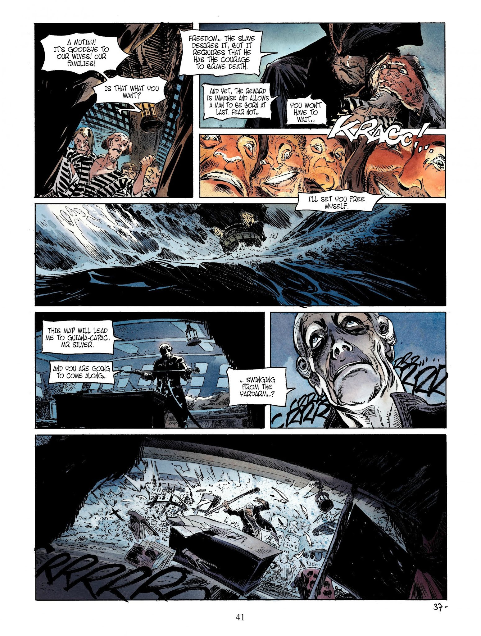 Read online Long John Silver comic -  Issue #2 - 40