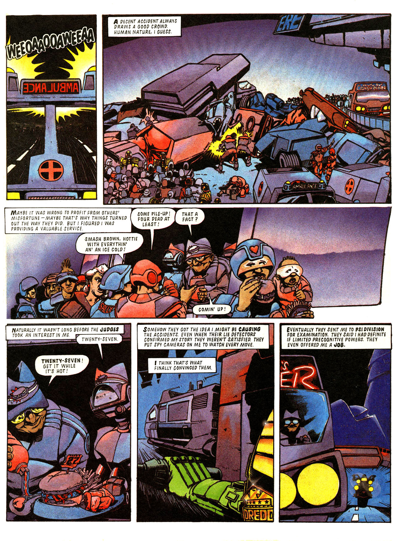 Read online Judge Dredd: The Megazine (vol. 2) comic -  Issue #69 - 6