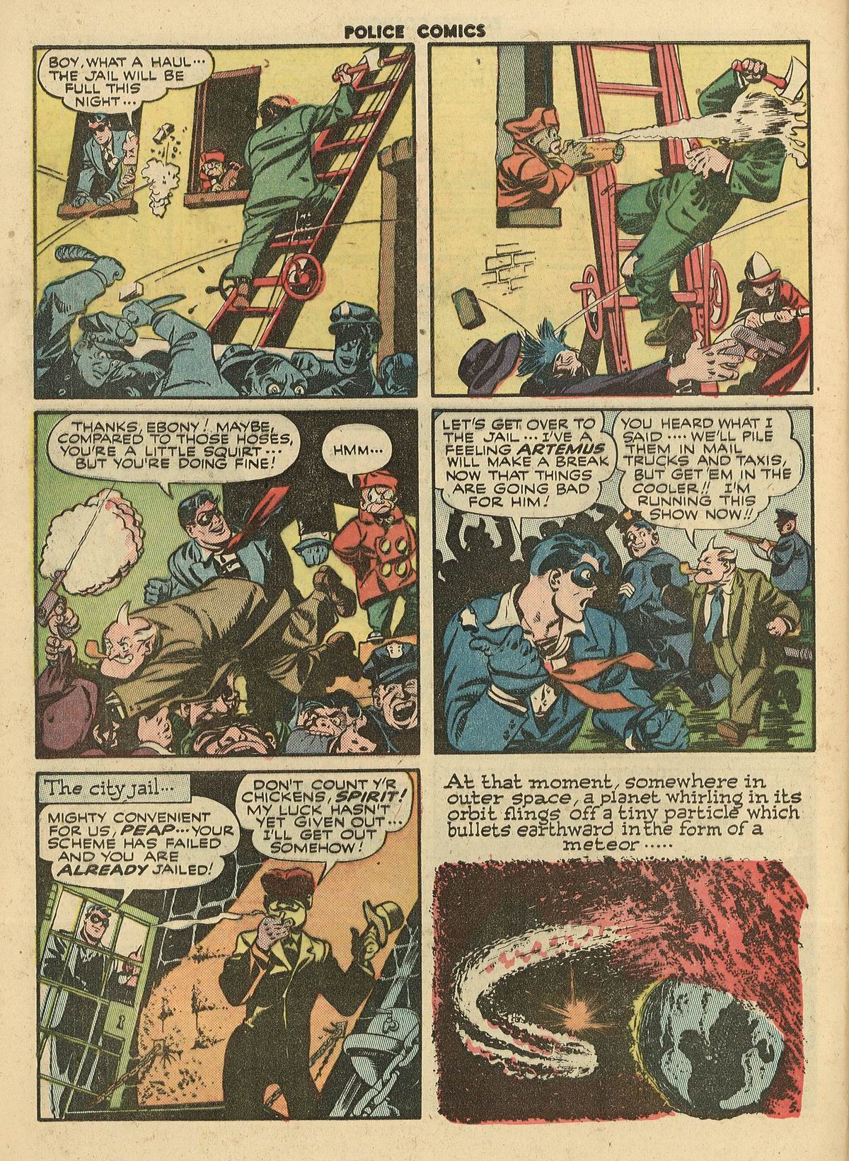 Read online Police Comics comic -  Issue #101 - 24