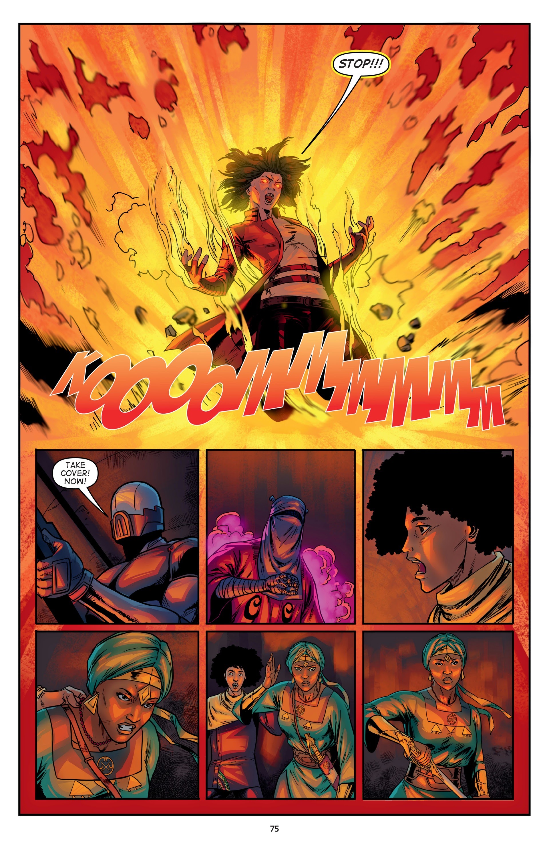 Read online Malika: Warrior Queen comic -  Issue # TPB 2 (Part 1) - 77