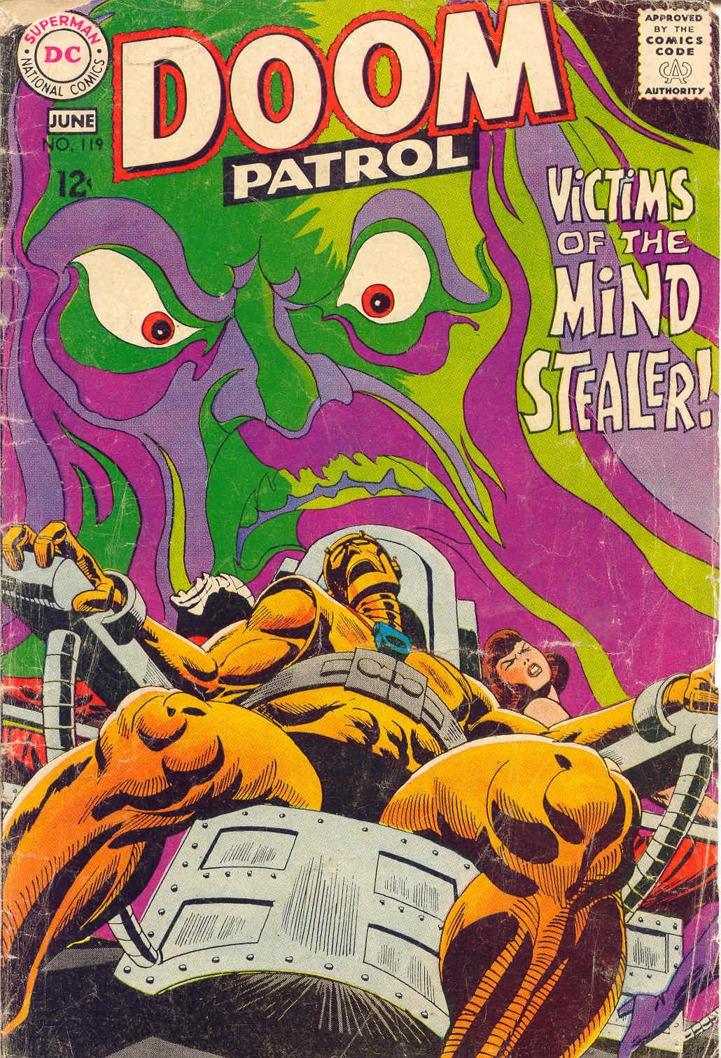 Read online Doom Patrol (1964) comic -  Issue #119 - 1