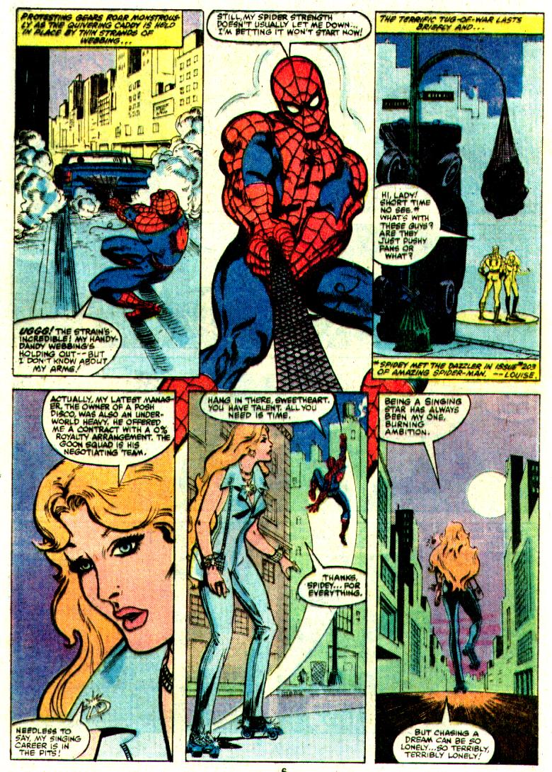 Read online Dazzler (1981) comic -  Issue #1 - 6