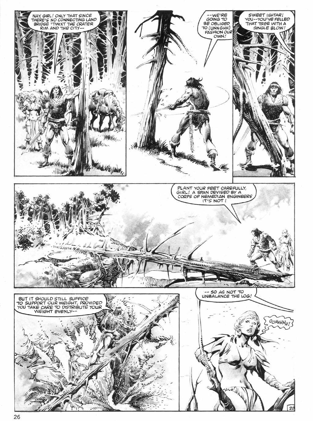 Read online The Savage Sword Of Conan comic -  Issue #98 - 26