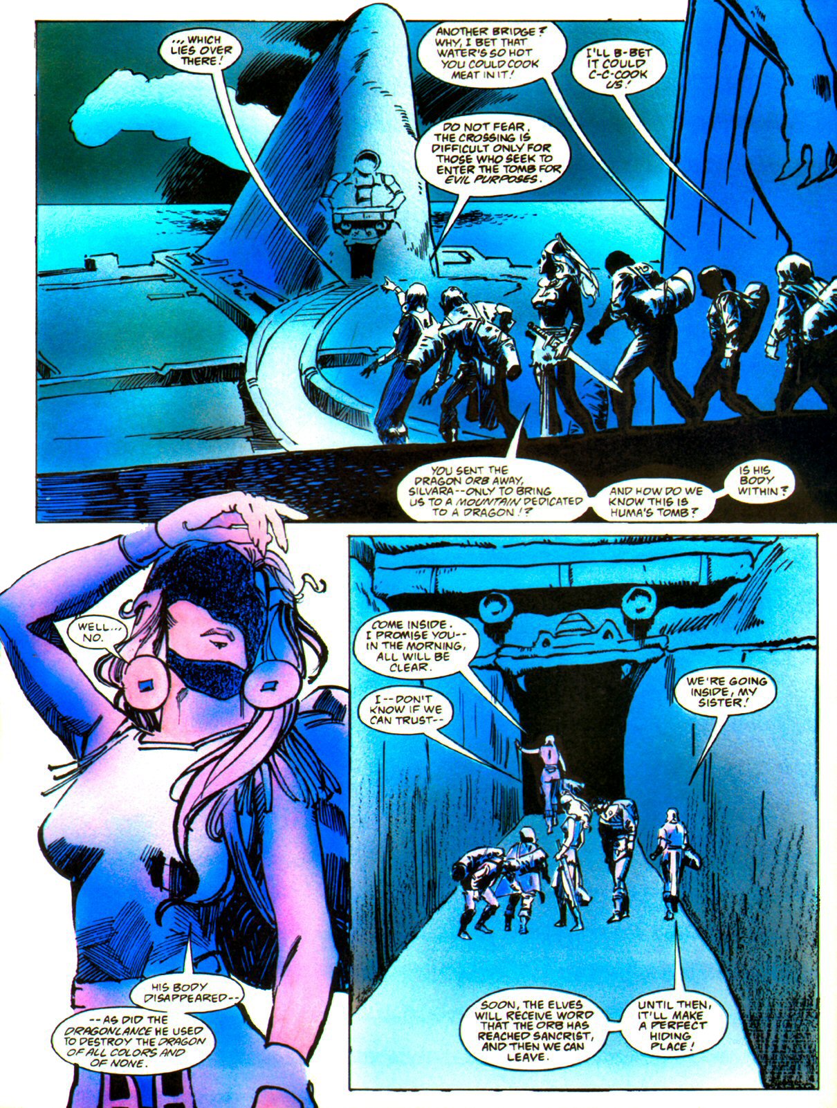 Read online Dragonlance Saga comic -  Issue #4 - 54
