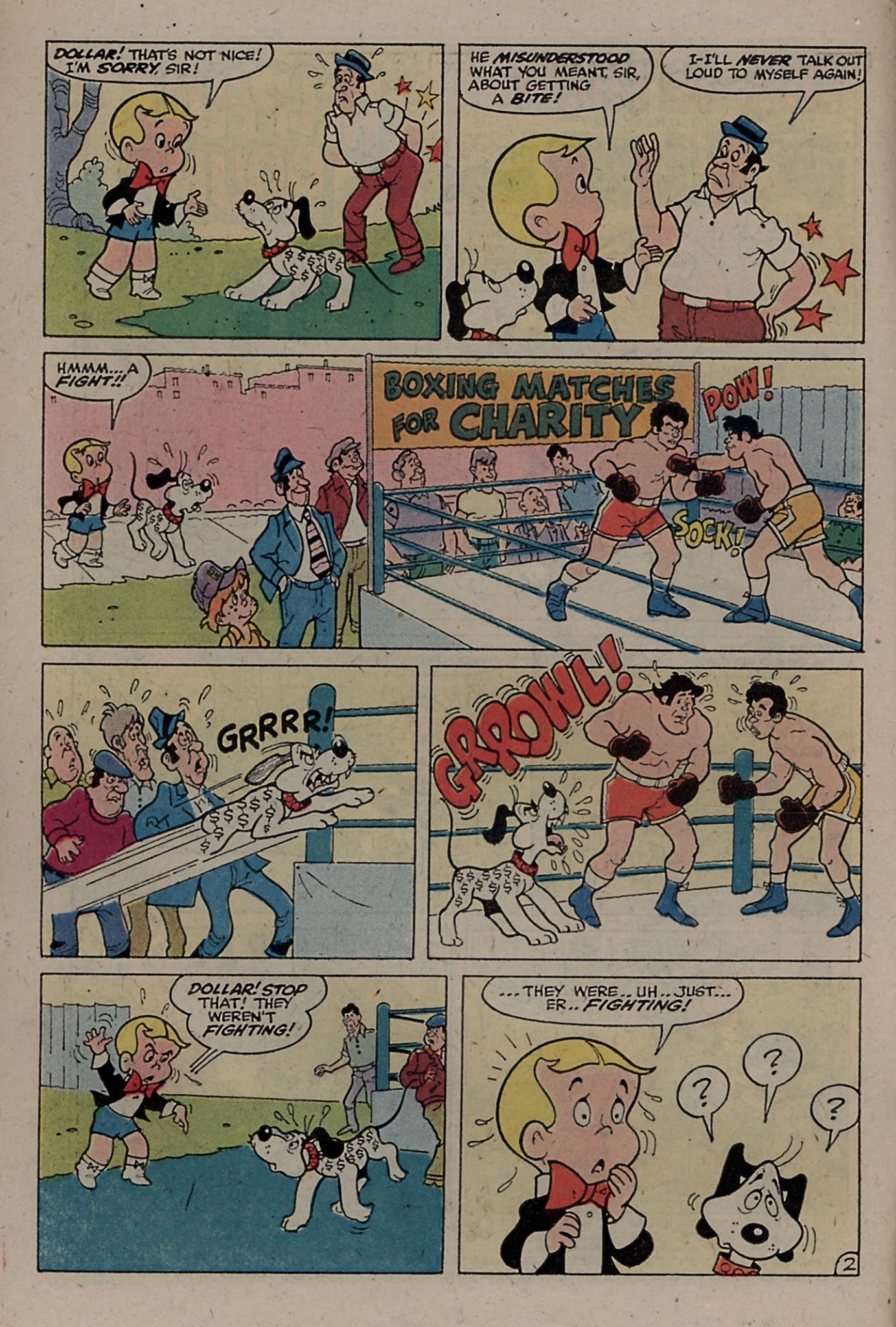 Read online Richie Rich & Dollar the Dog comic -  Issue #5 - 6