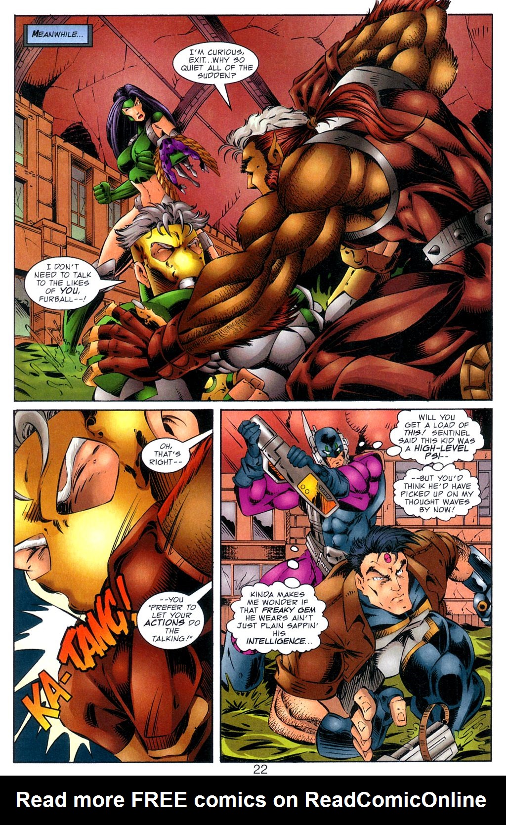 Read online NewMen comic -  Issue #8 - 23