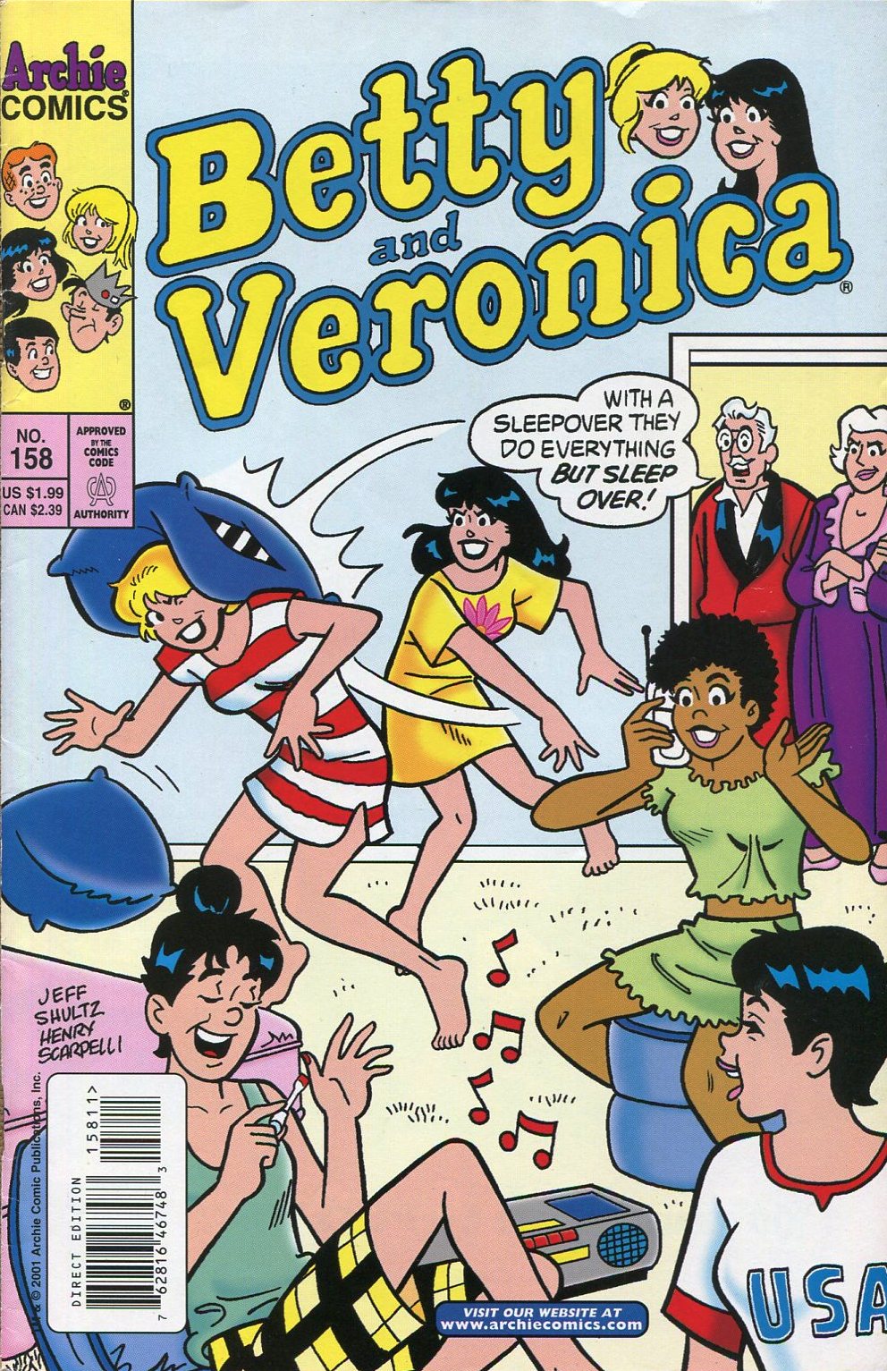 Read online Betty and Veronica (1987) comic -  Issue #158 - 1