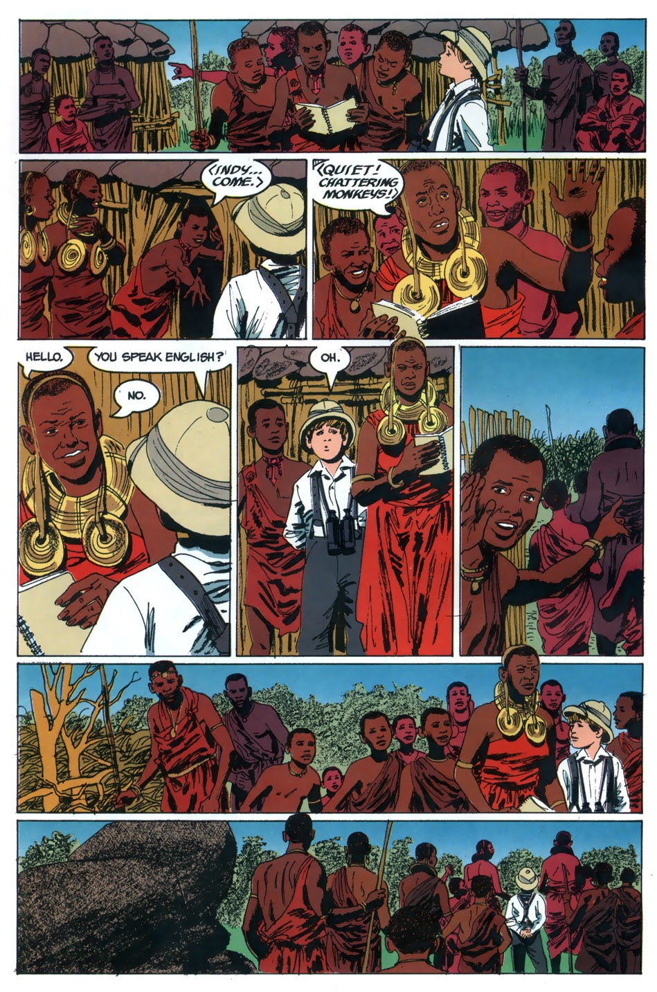 Read online Young Indiana Jones Chronicles comic -  Issue #3 - 24