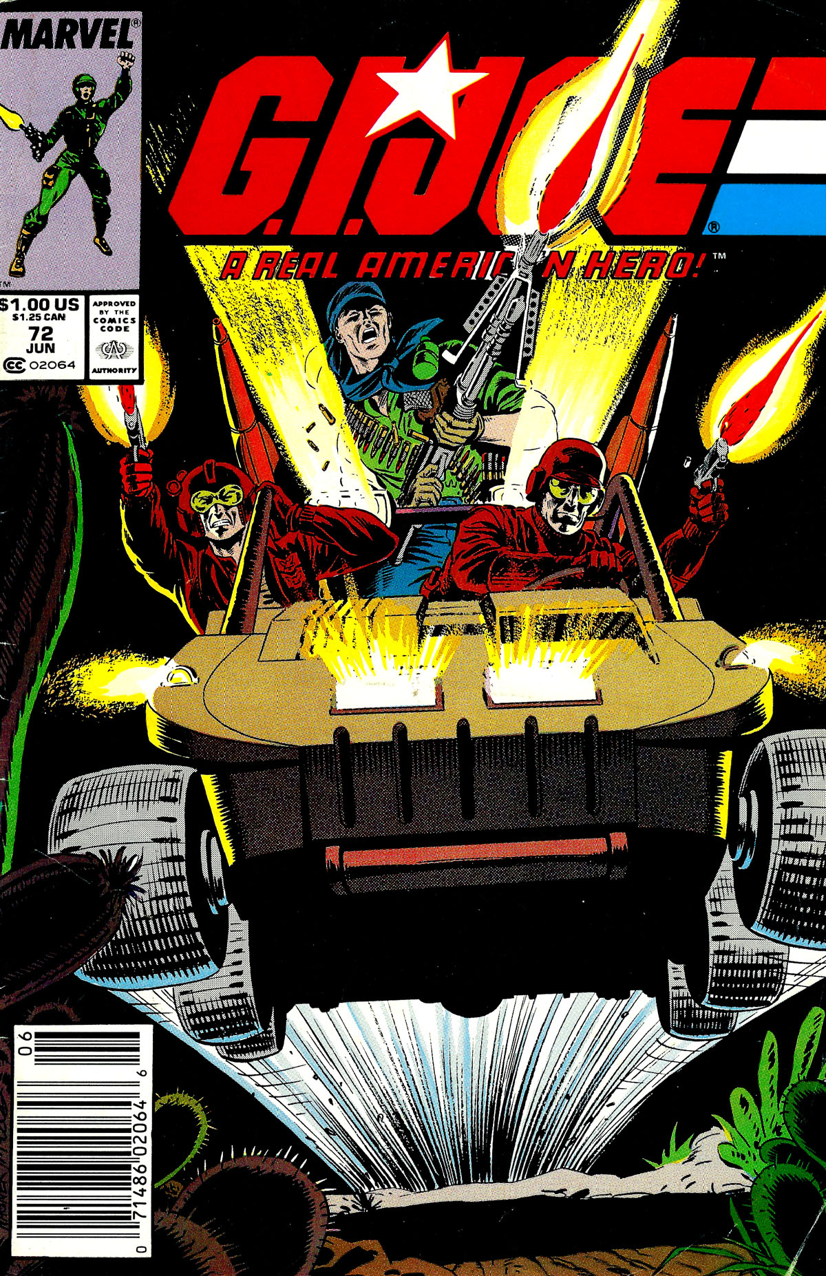 Read online G.I. Joe: A Real American Hero comic -  Issue #72 - 1