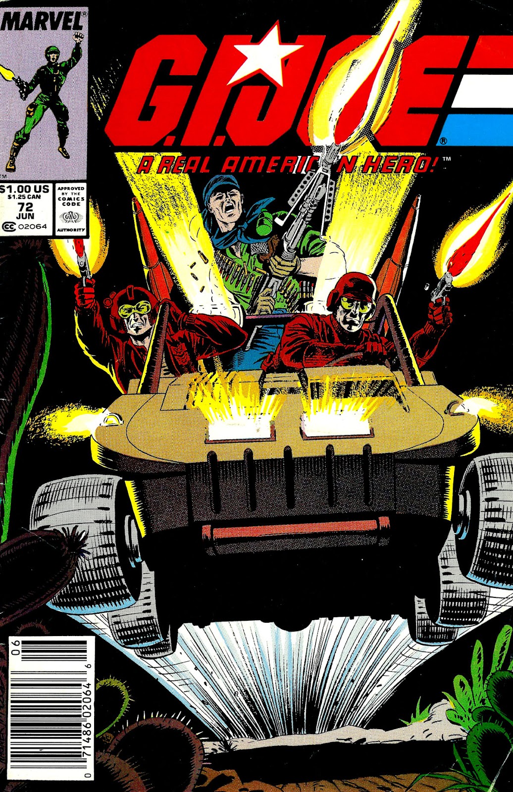 G.I. Joe: A Real American Hero issue 72 - Page 1