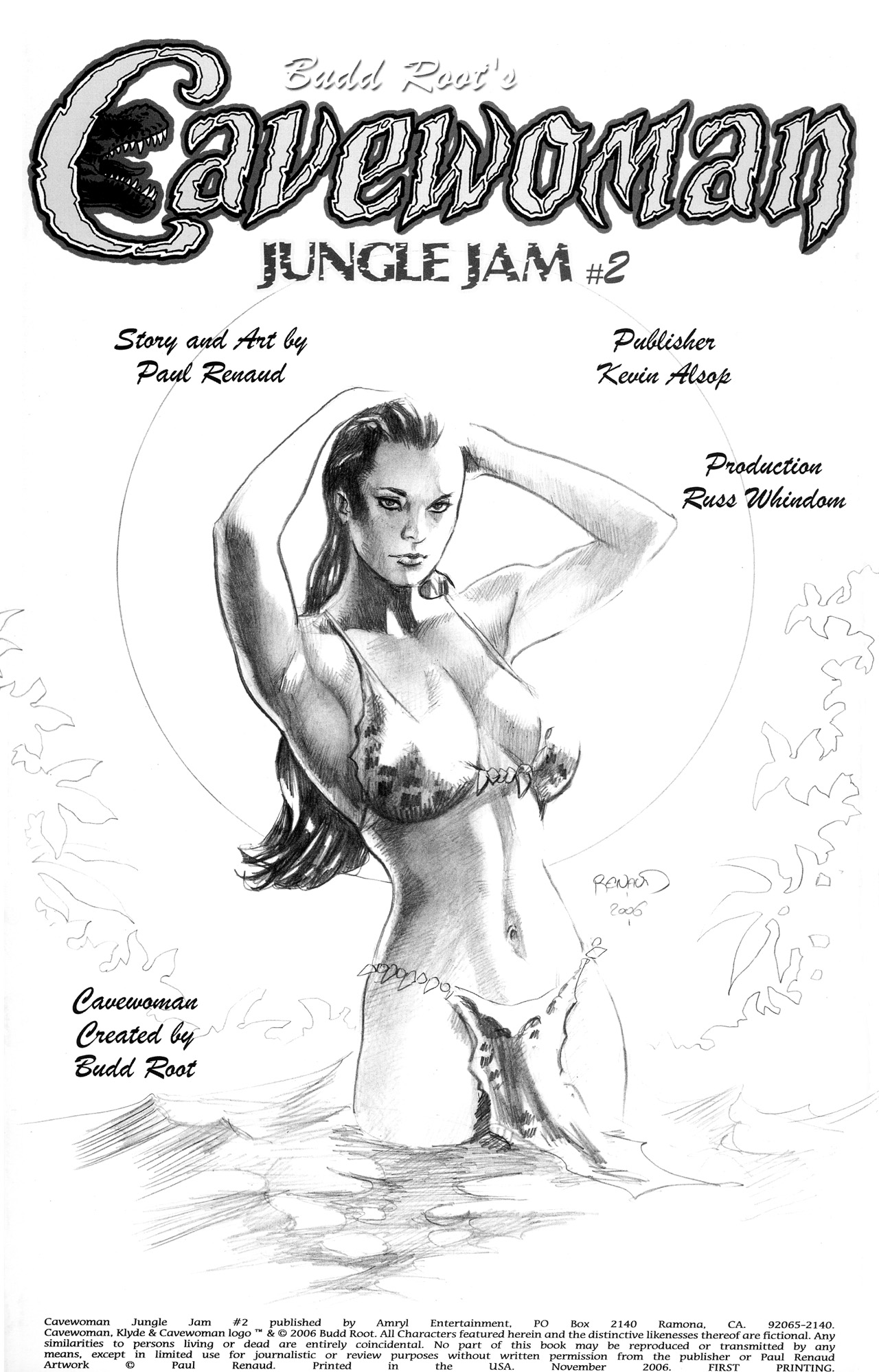 Read online Cavewoman Jungle Jam comic -  Issue #2 - 2