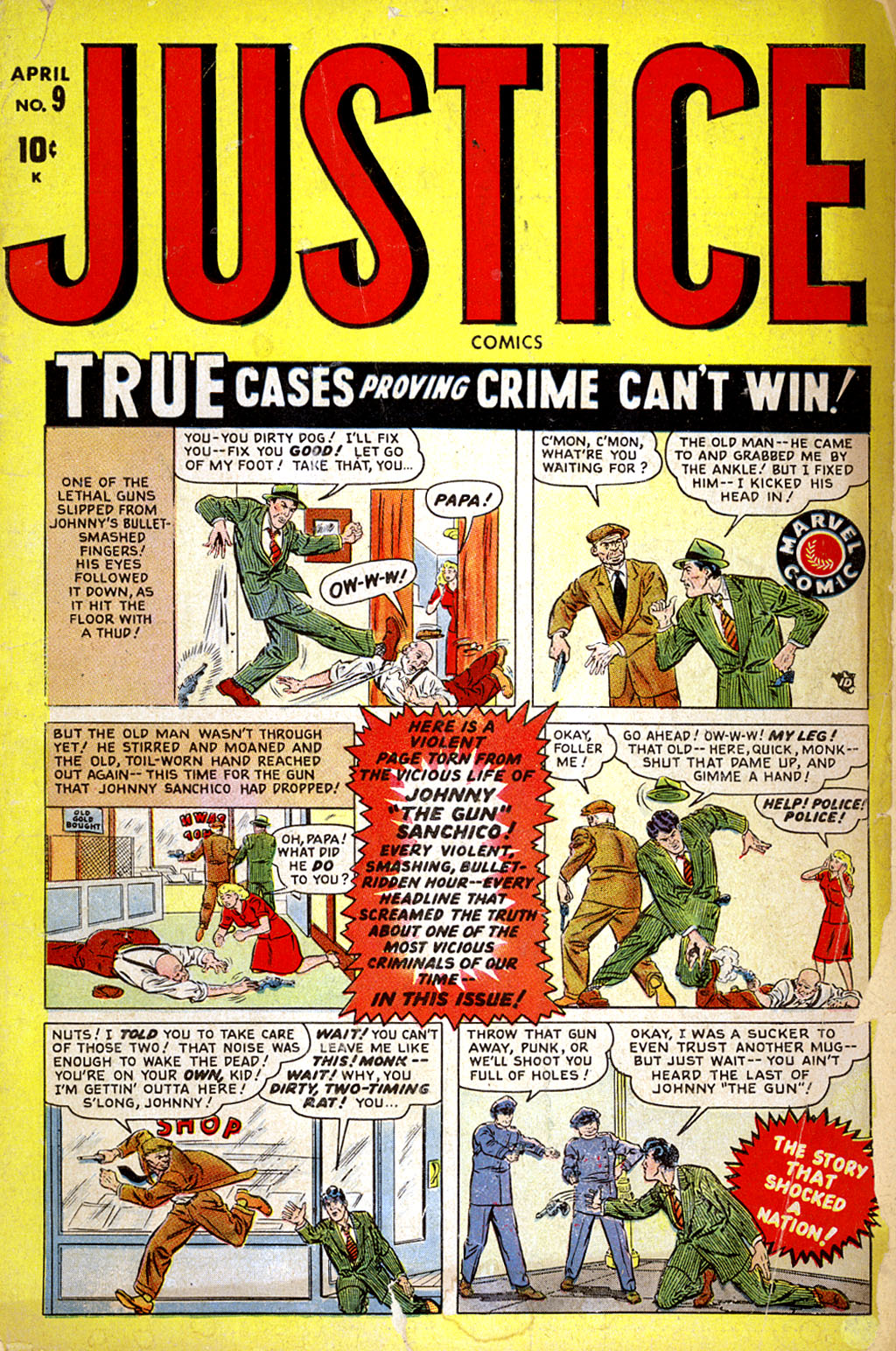 Read online Justice (1947) comic -  Issue #9 - 1