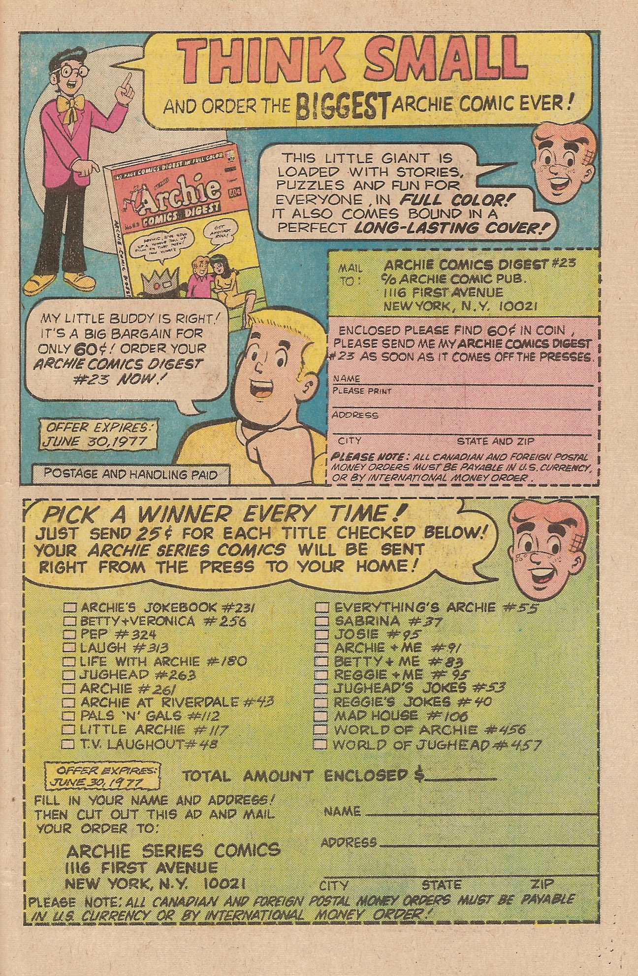 Read online Pep Comics comic -  Issue #323 - 33