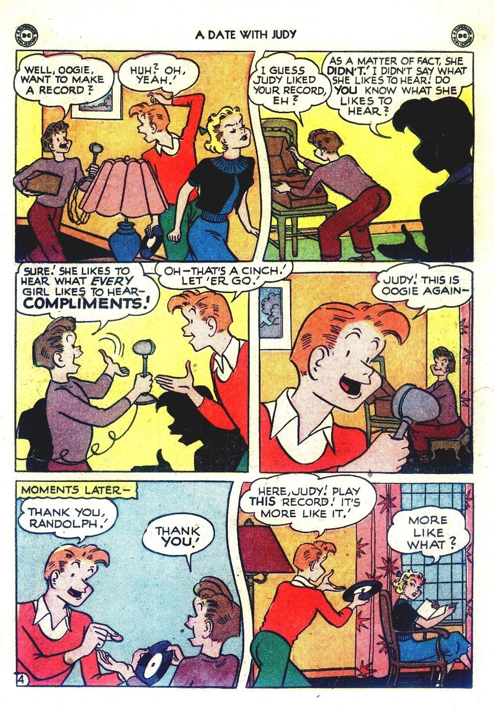 Read online A Date with Judy comic -  Issue #11 - 27