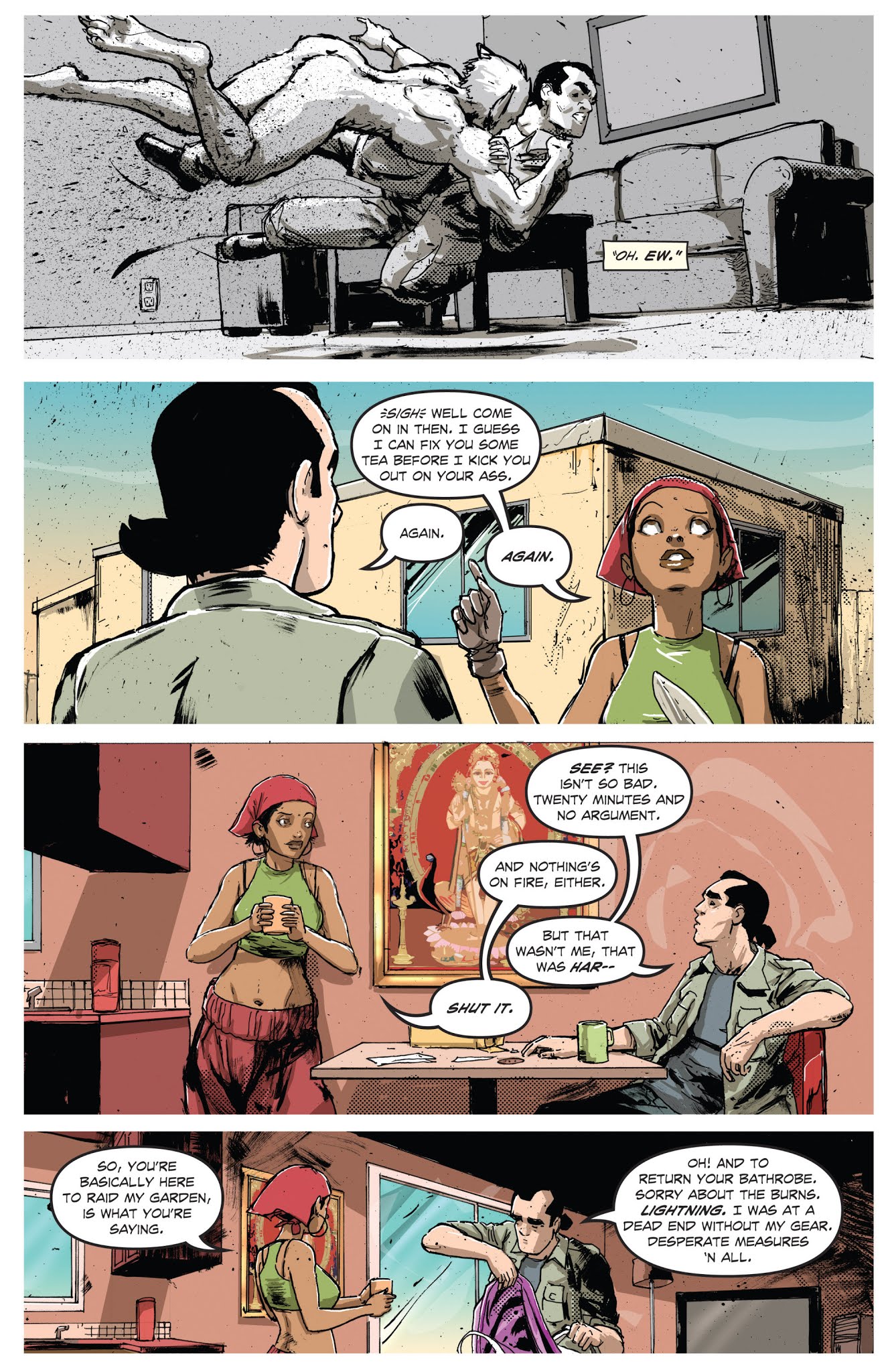 Read online Drumhellar comic -  Issue #1 - 10