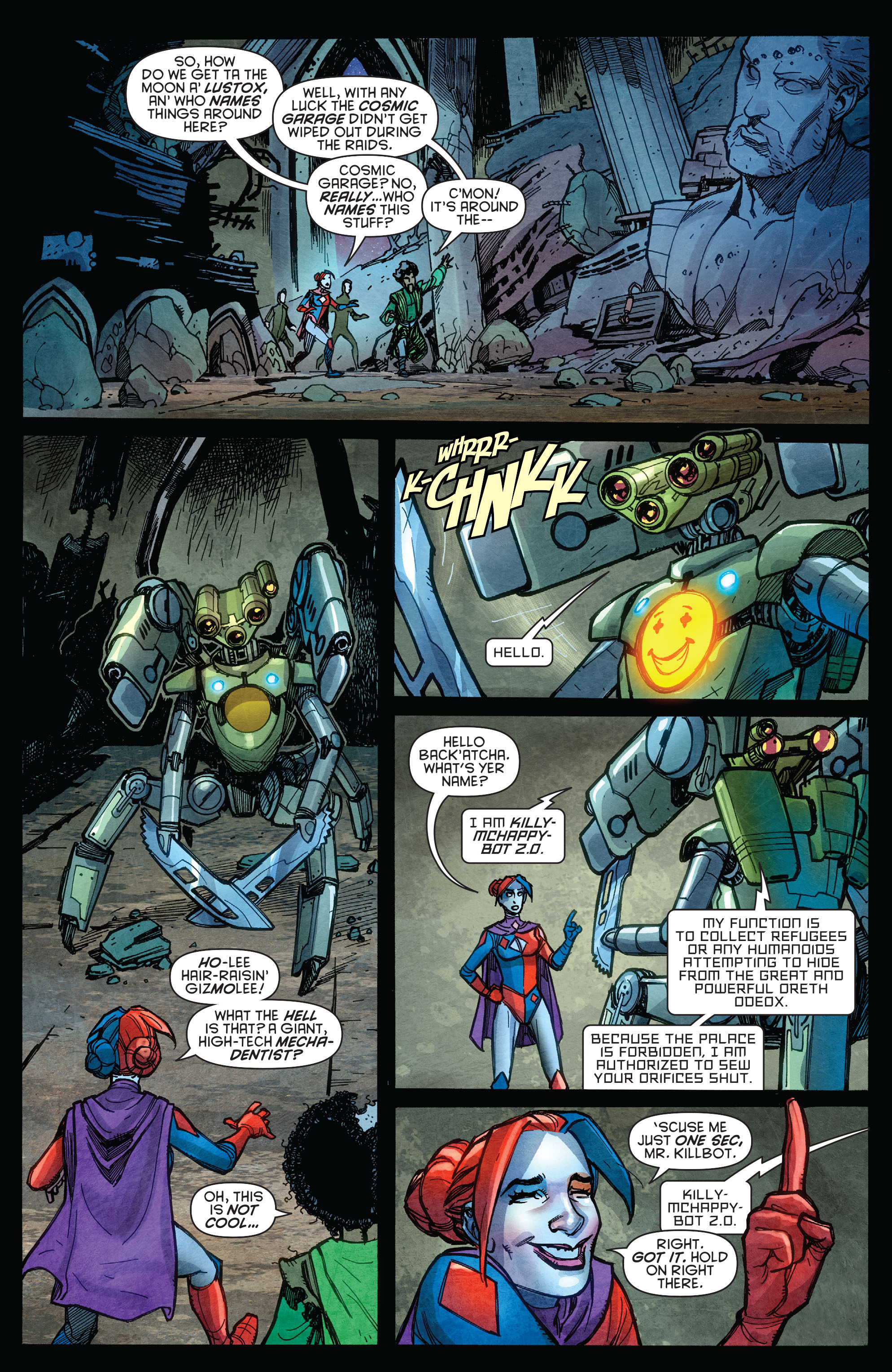 Read online Harley Quinn and Power Girl comic -  Issue #2 - 6