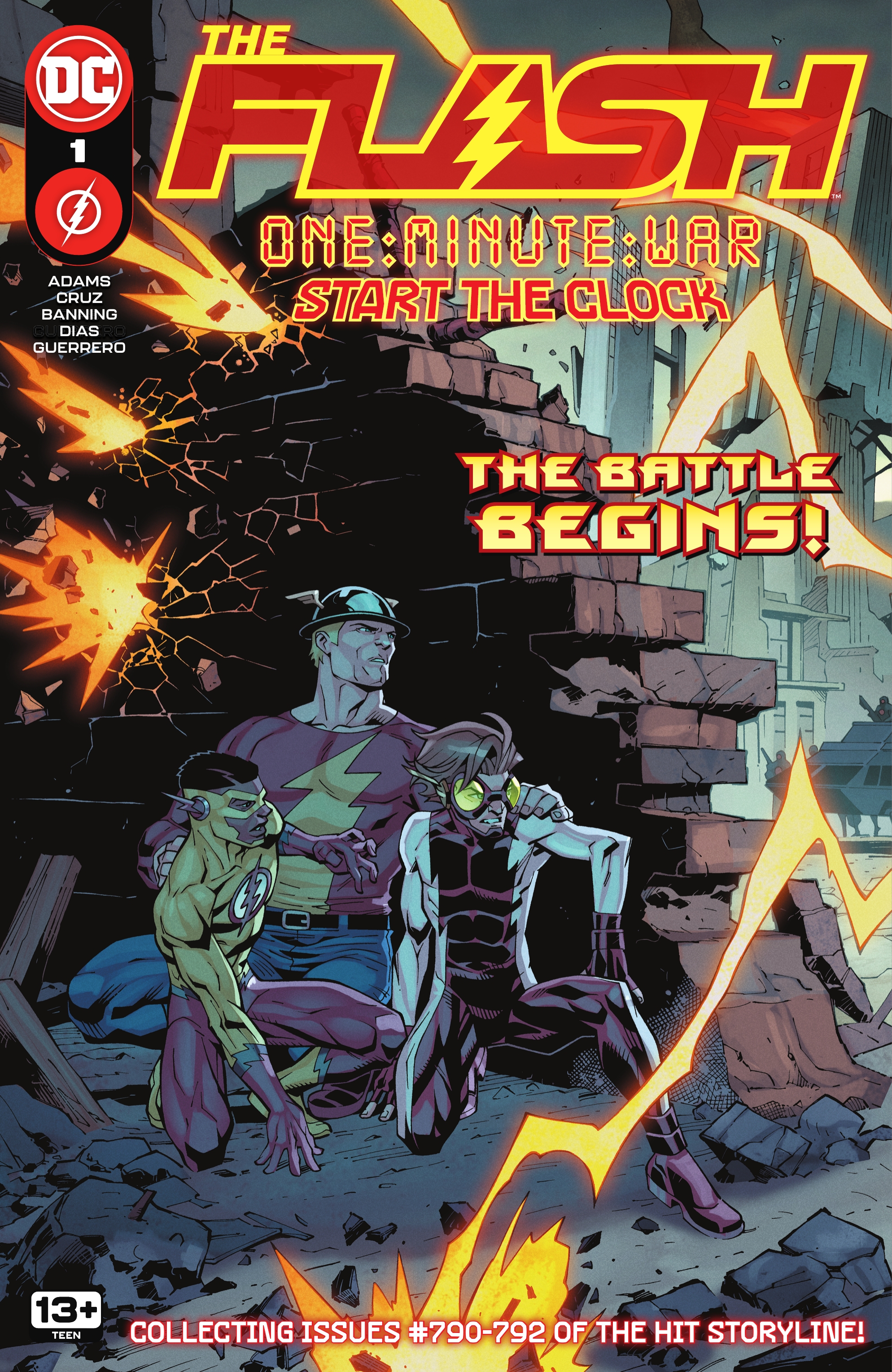 Read online The Flash One-Minute War: Start The Clock comic -  Issue # TPB - 1