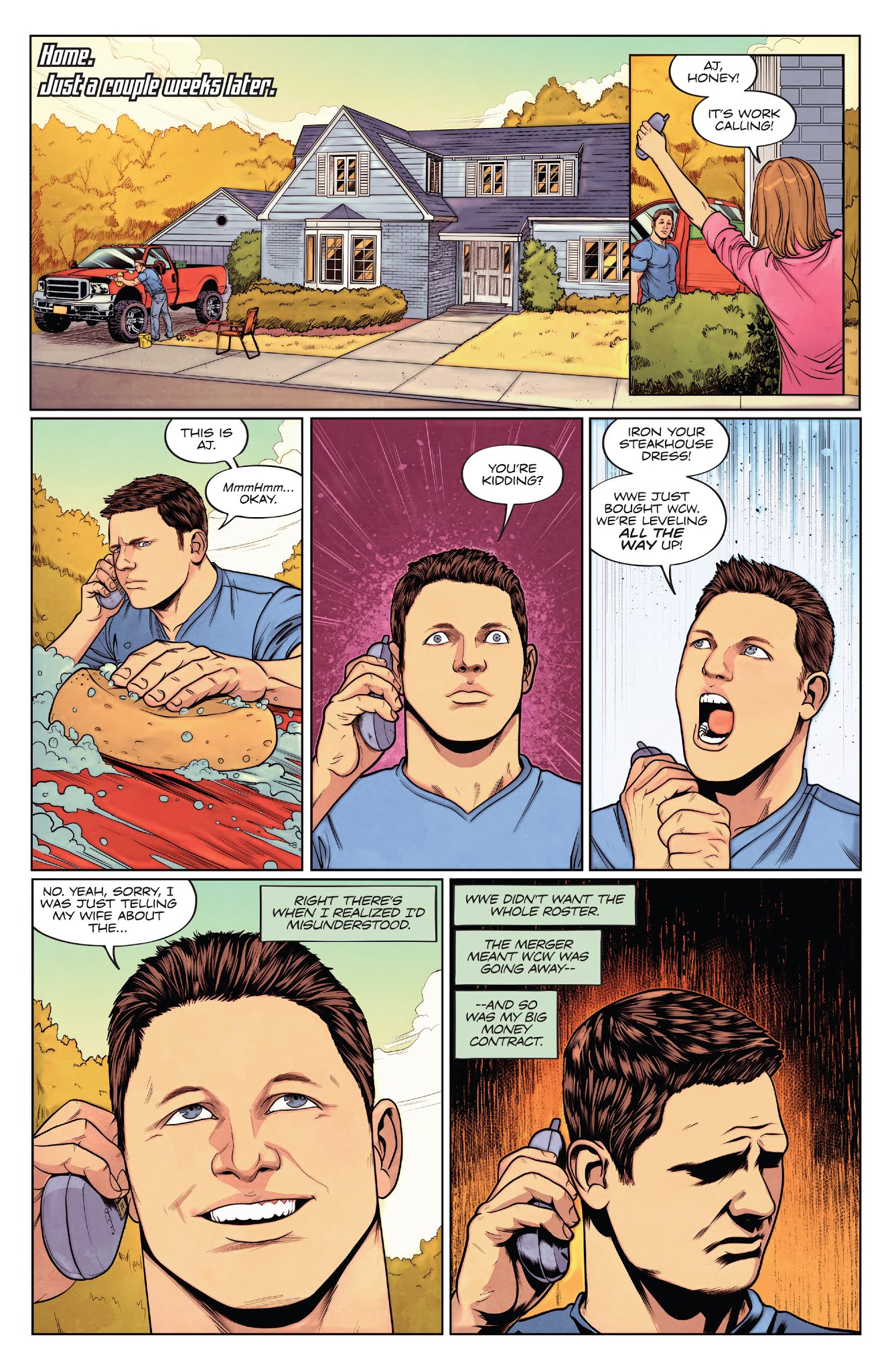 Read online WWE comic -  Issue #21 - 10