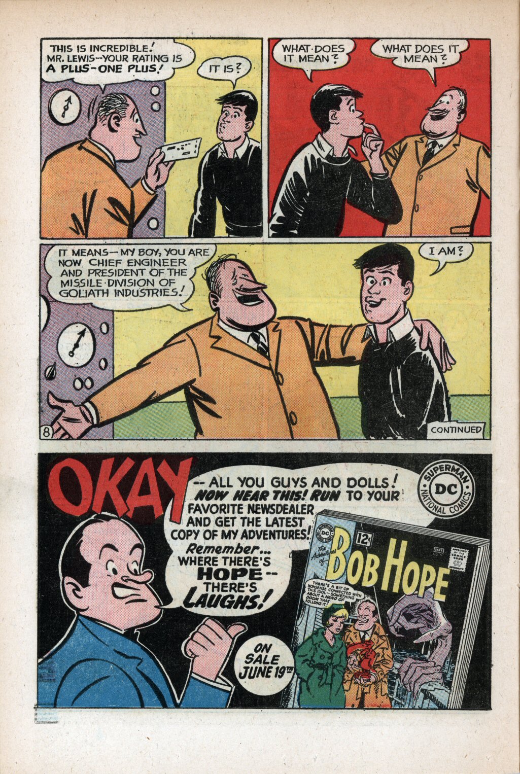 Read online The Adventures of Jerry Lewis comic -  Issue #71 - 10