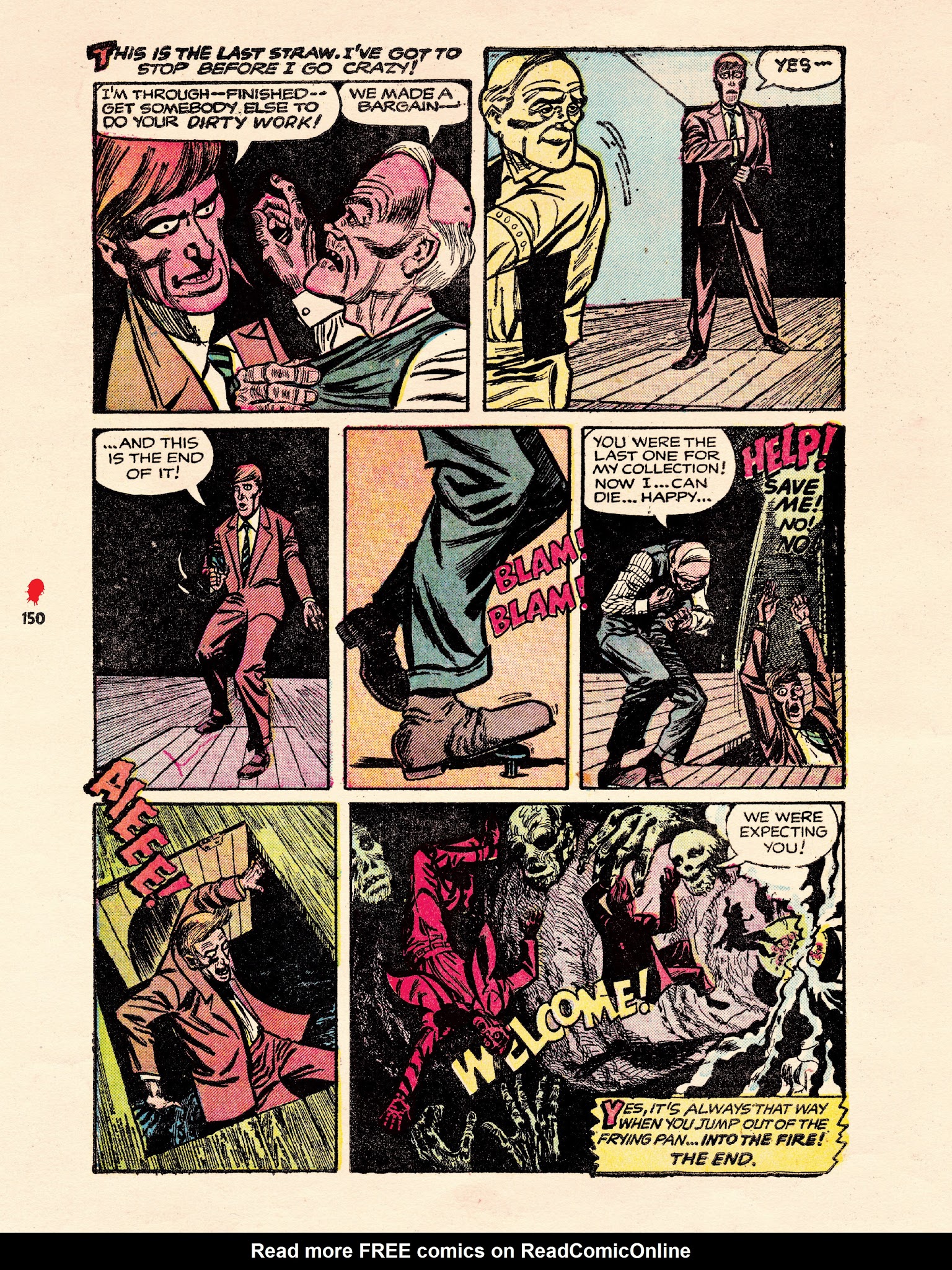 Read online Chilling Archives of Horror Comics comic -  Issue # TPB 21 - 151