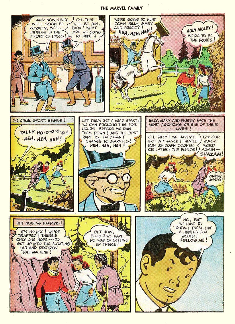 Read online The Marvel Family comic -  Issue #10 - 45