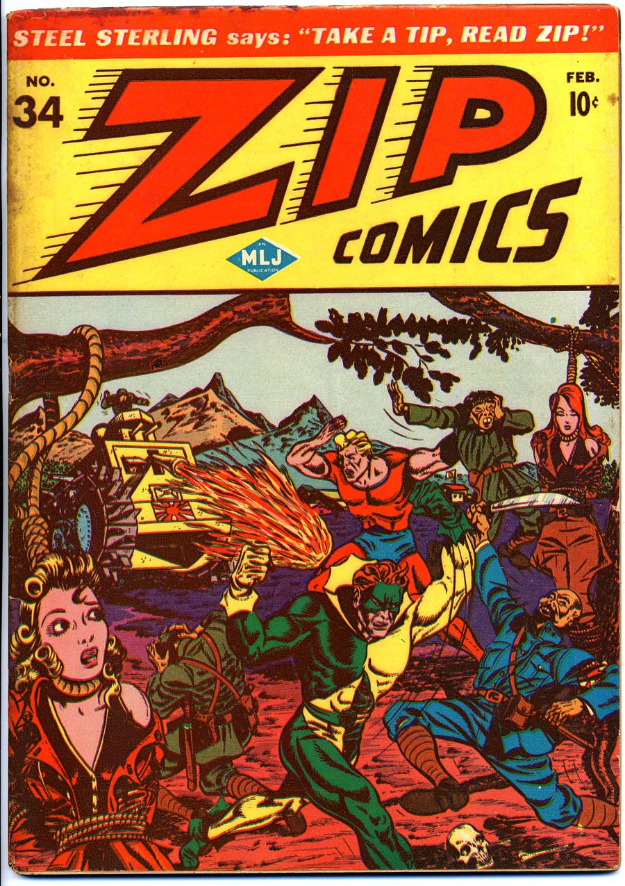 Read online Zip Comics comic -  Issue #34 - 1