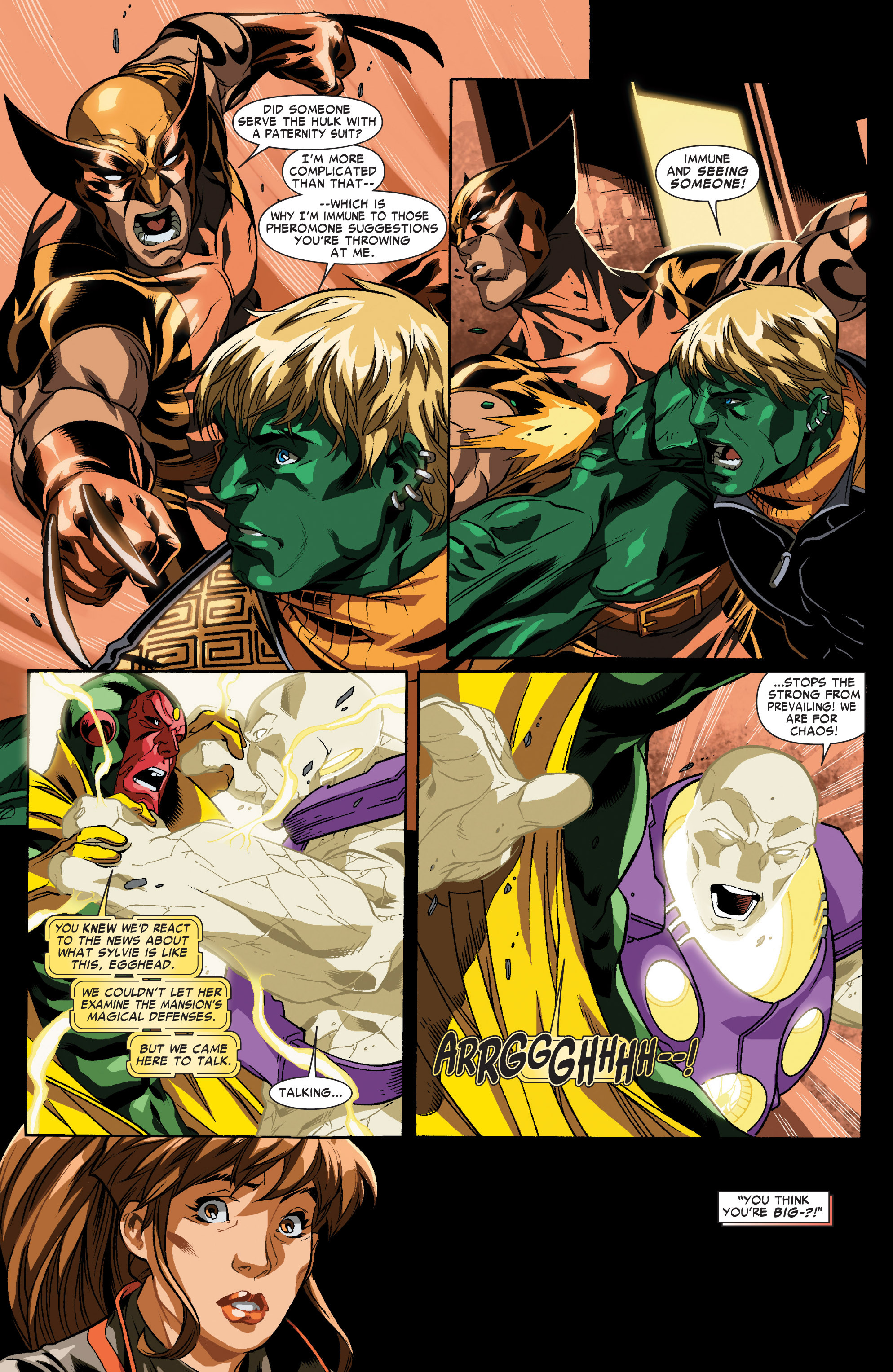 Read online Dark Reign: Young Avengers comic -  Issue #5 - 7