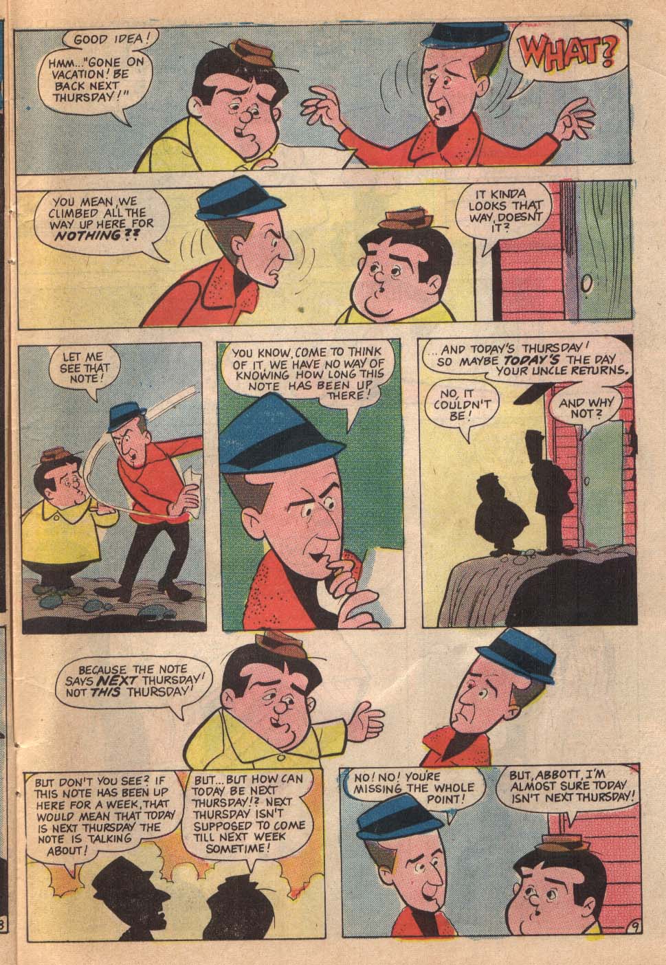 Read online Abbott & Costello comic -  Issue #5 - 10