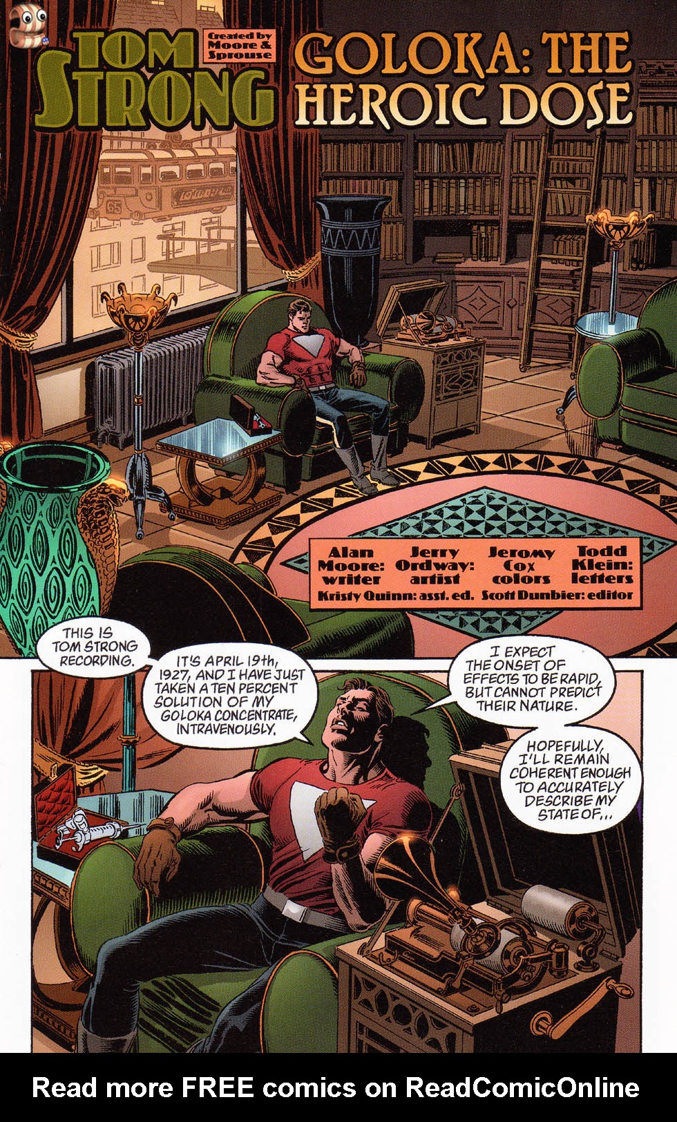 Read online Tom Strong's Terrific Tales comic -  Issue #6 - 2