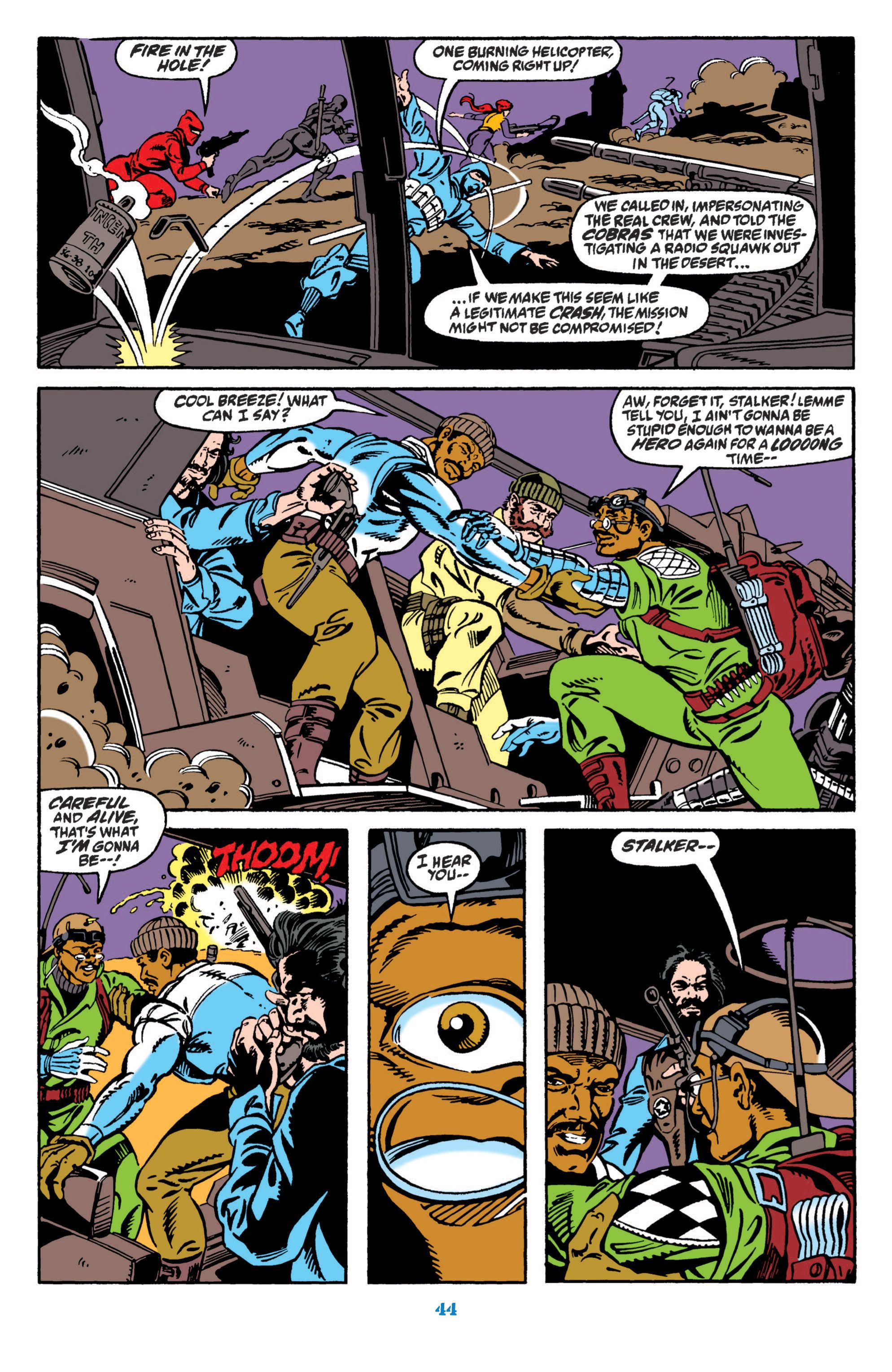Read online Classic G.I. Joe comic -  Issue # TPB 12 (Part 1) - 45