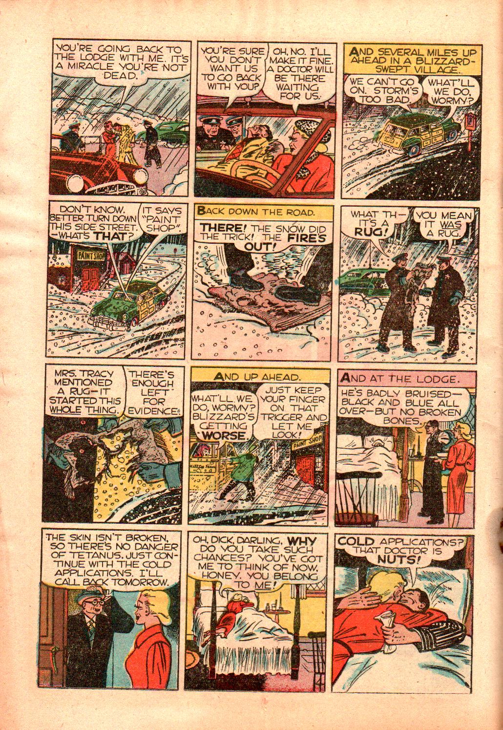 Read online Dick Tracy comic -  Issue #64 - 16