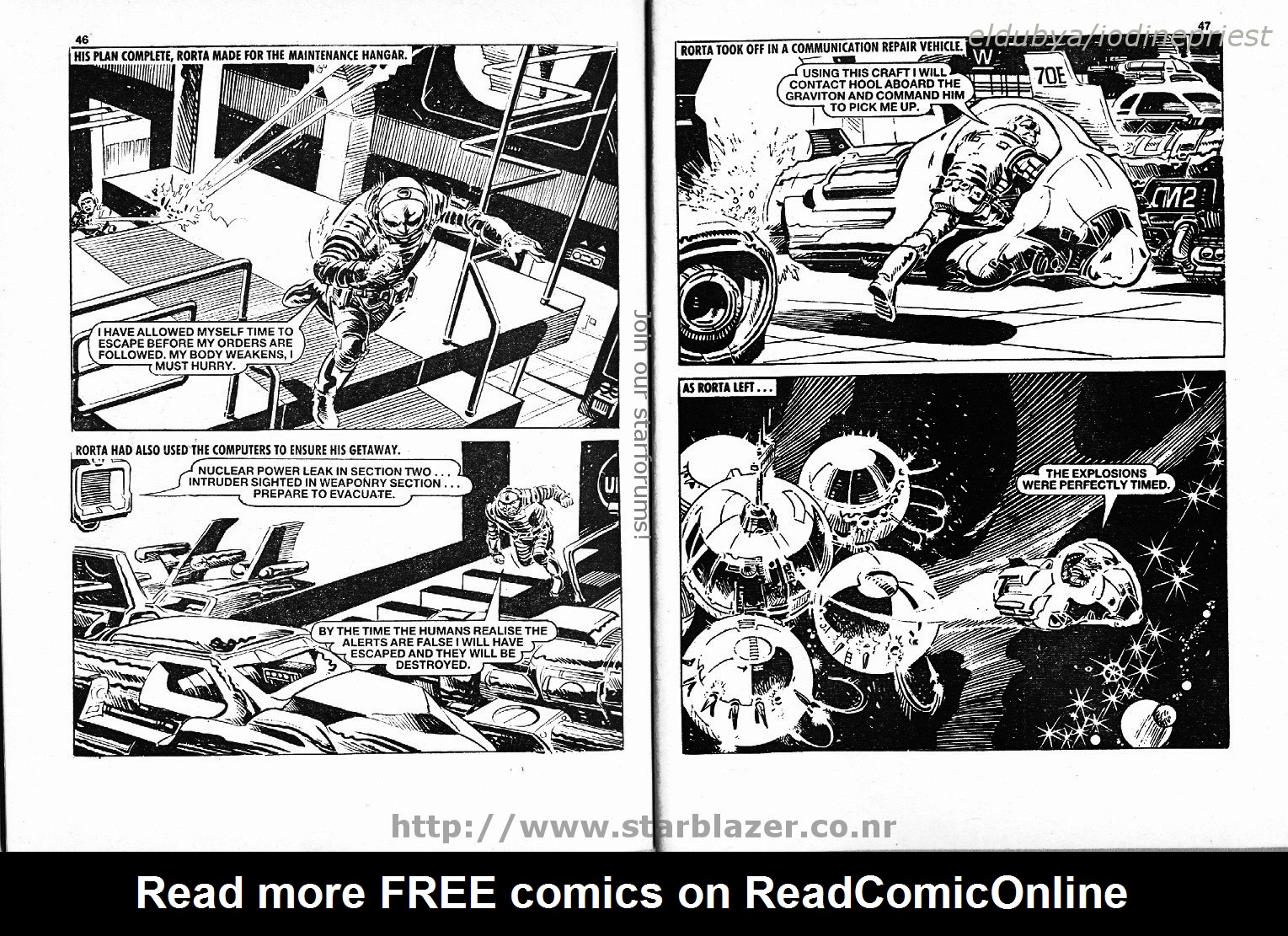 Read online Starblazer comic -  Issue #171 - 25