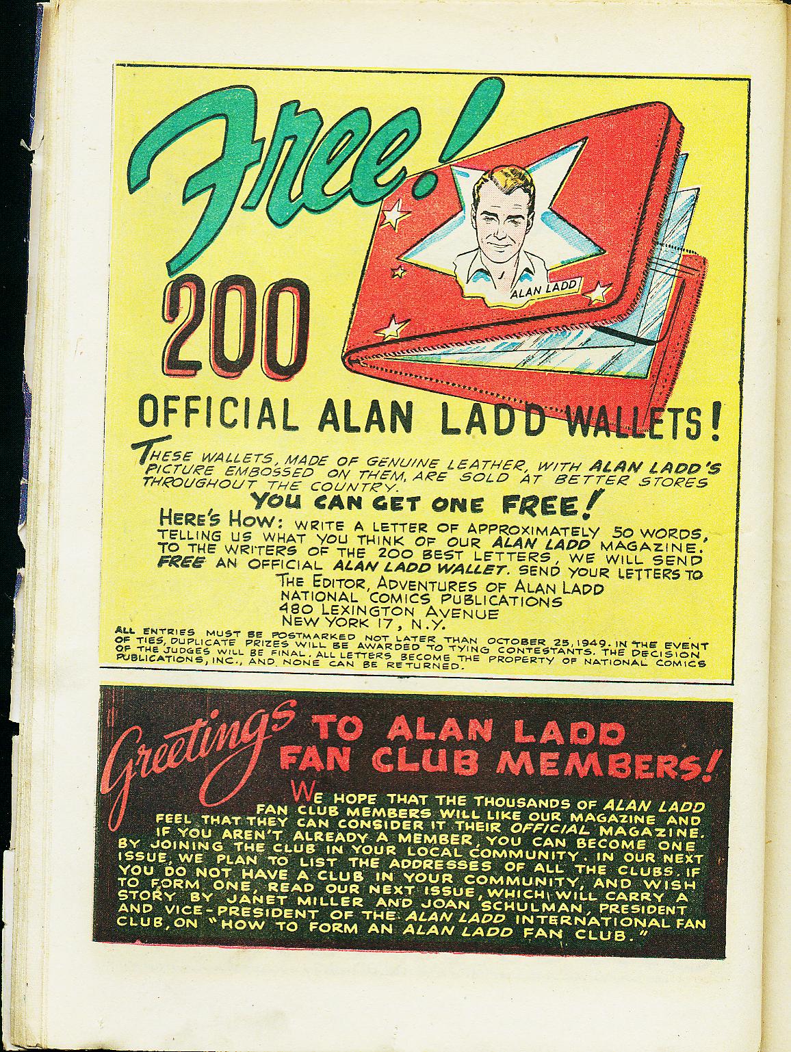 Read online Adventures of Alan Ladd comic -  Issue #1 - 34