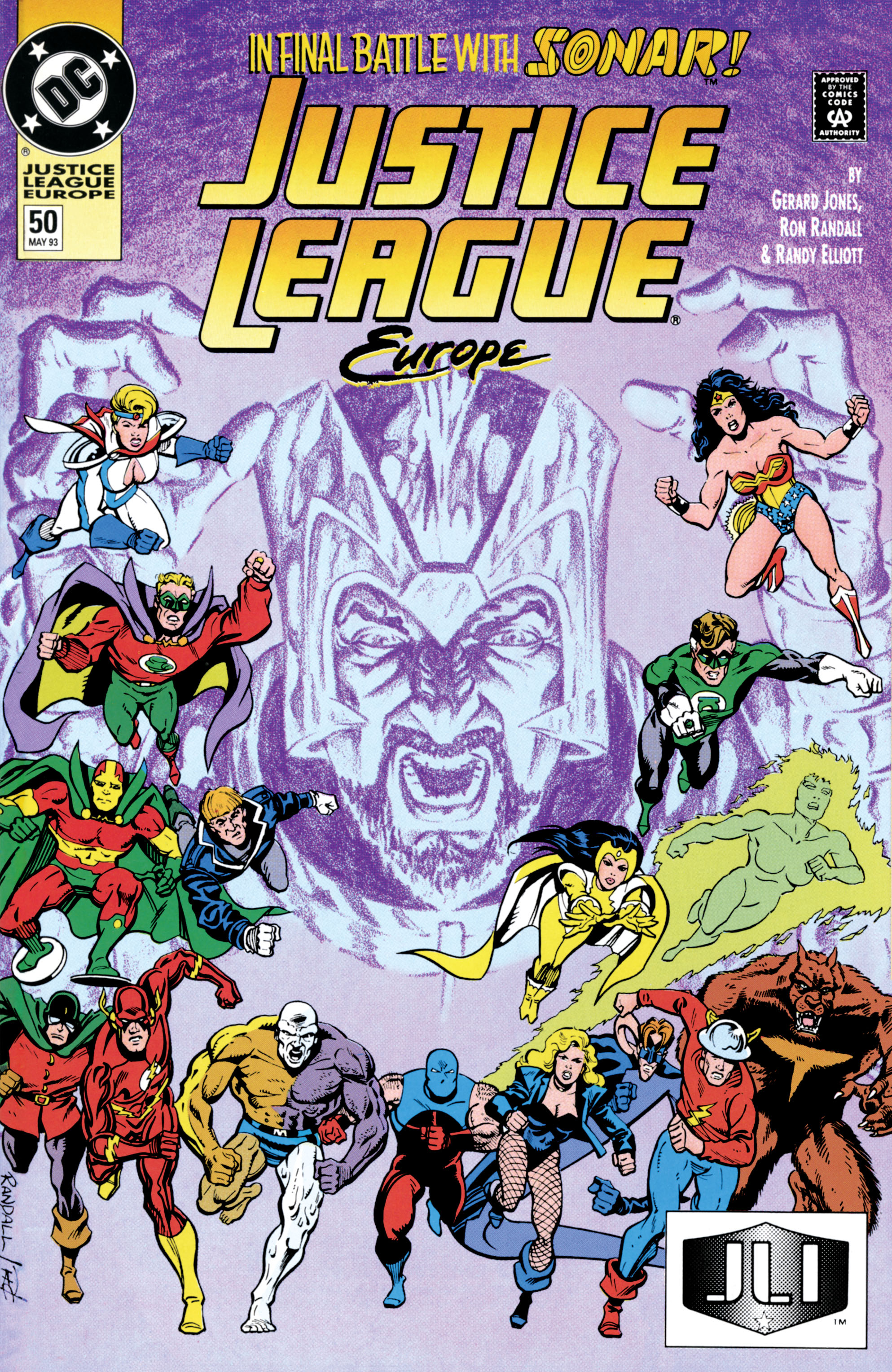 Read online Justice League Europe comic -  Issue #50 - 1
